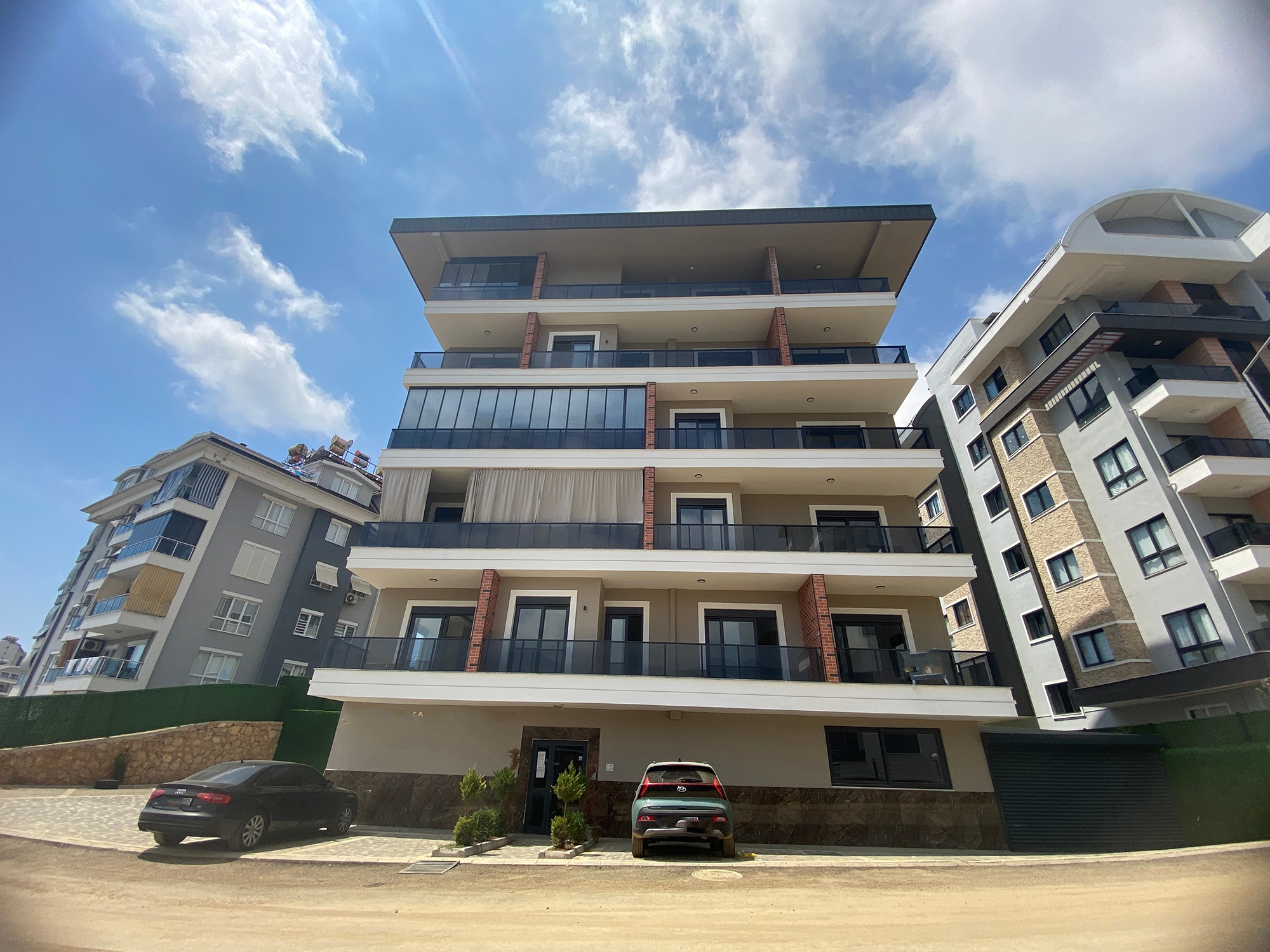 Modern 1+1 Apartment with Mountain View, Alanya - Oba