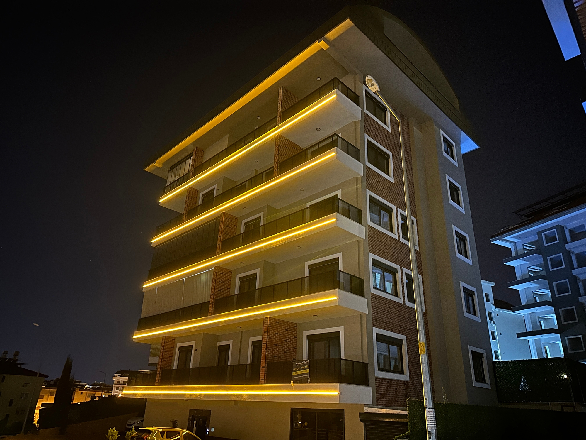 Modern 1+1 Apartment with Mountain View, Alanya - Oba