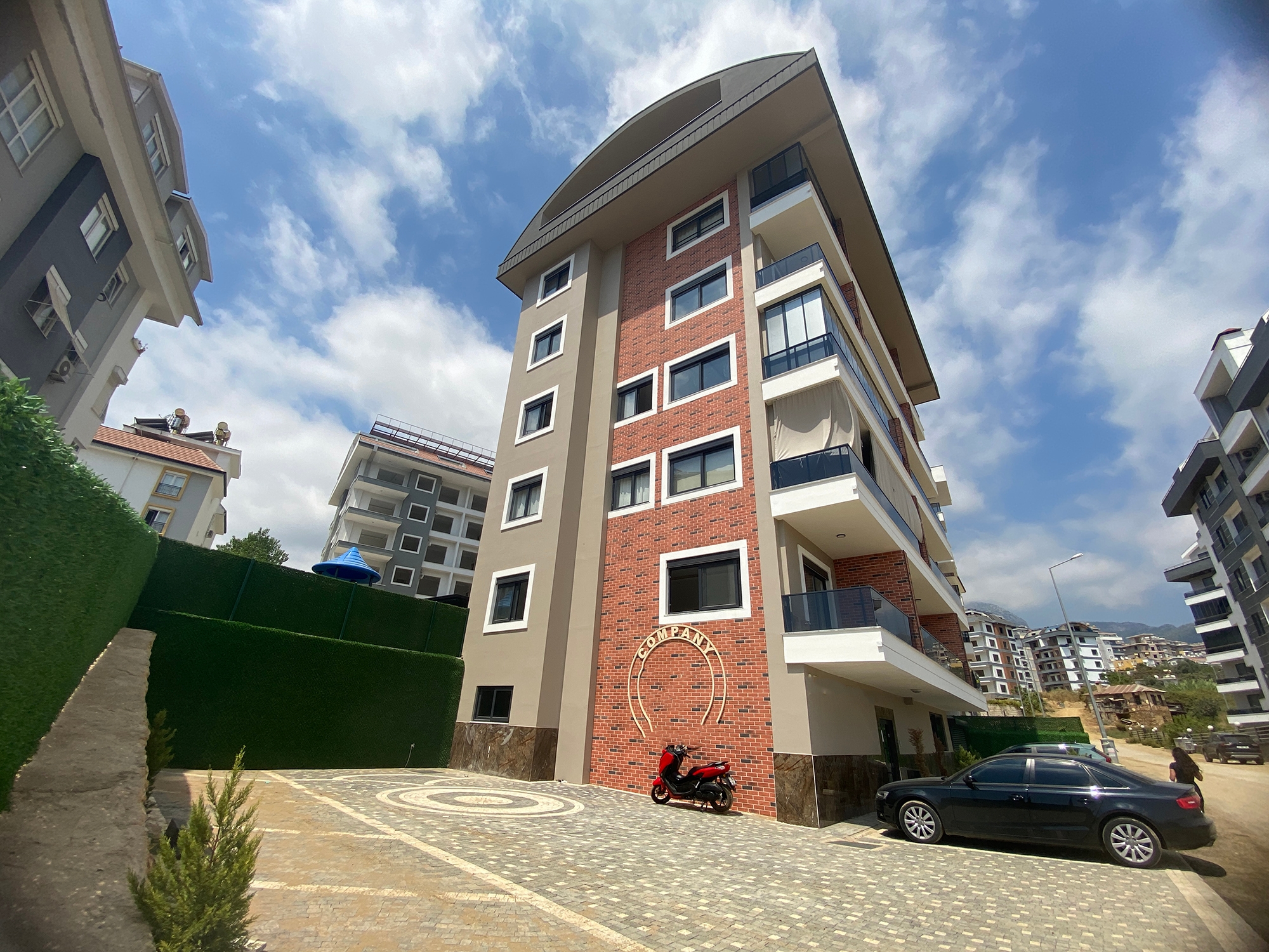 Modern 1+1 Apartment with Mountain View, Alanya - Oba