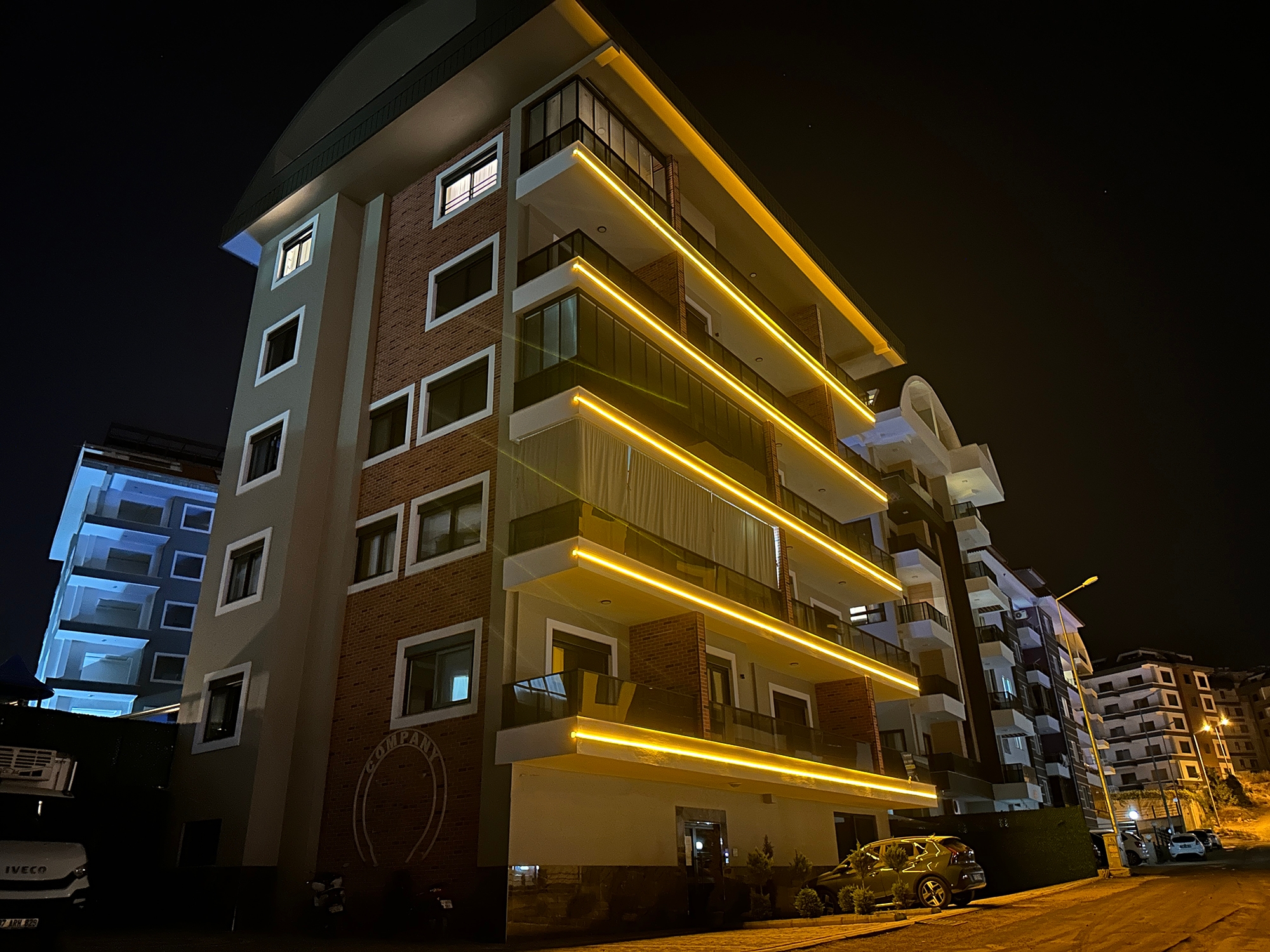 Modern 1+1 Apartment with Mountain View, Alanya - Oba