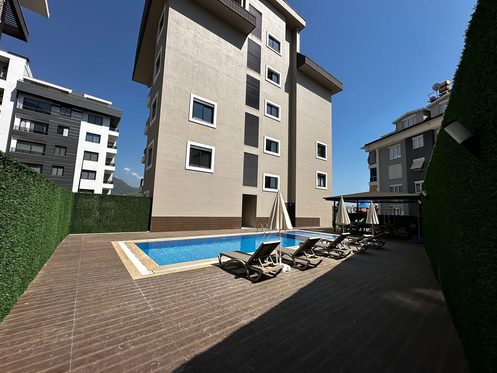 Modern 1+1 Apartment with Mountain View, Alanya - Oba