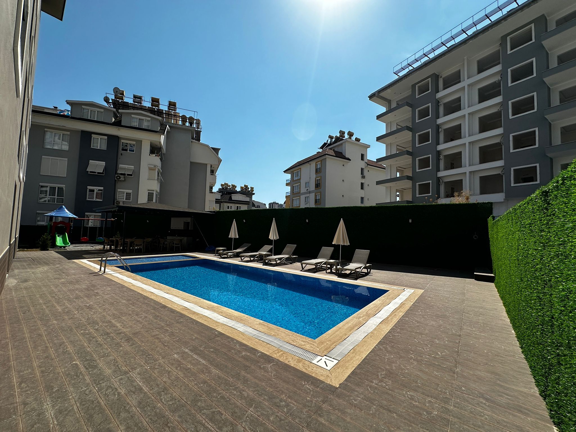 Modern 1+1 Apartment with Mountain View, Alanya - Oba