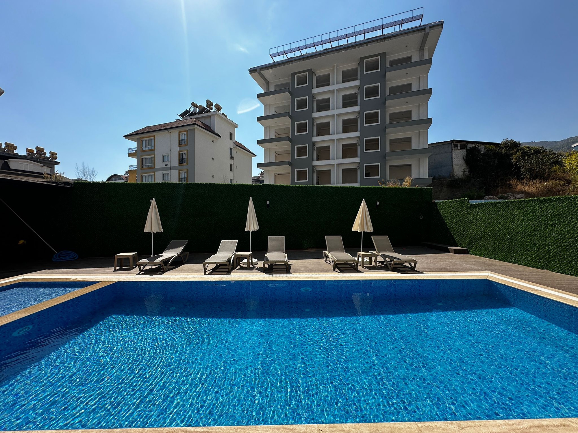 Modern 1+1 Apartment with Mountain View, Alanya - Oba