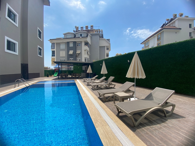 Modern 1+1 Apartment with Mountain View, Alanya - Oba
