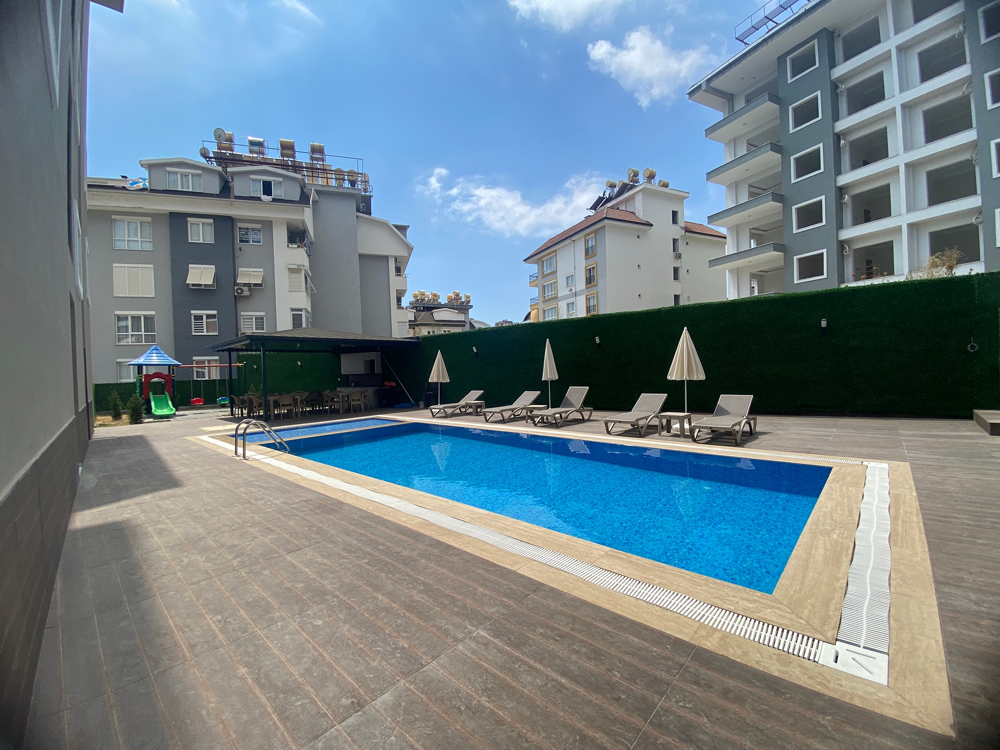 Modern 1+1 Apartment with Mountain View, Alanya - Oba