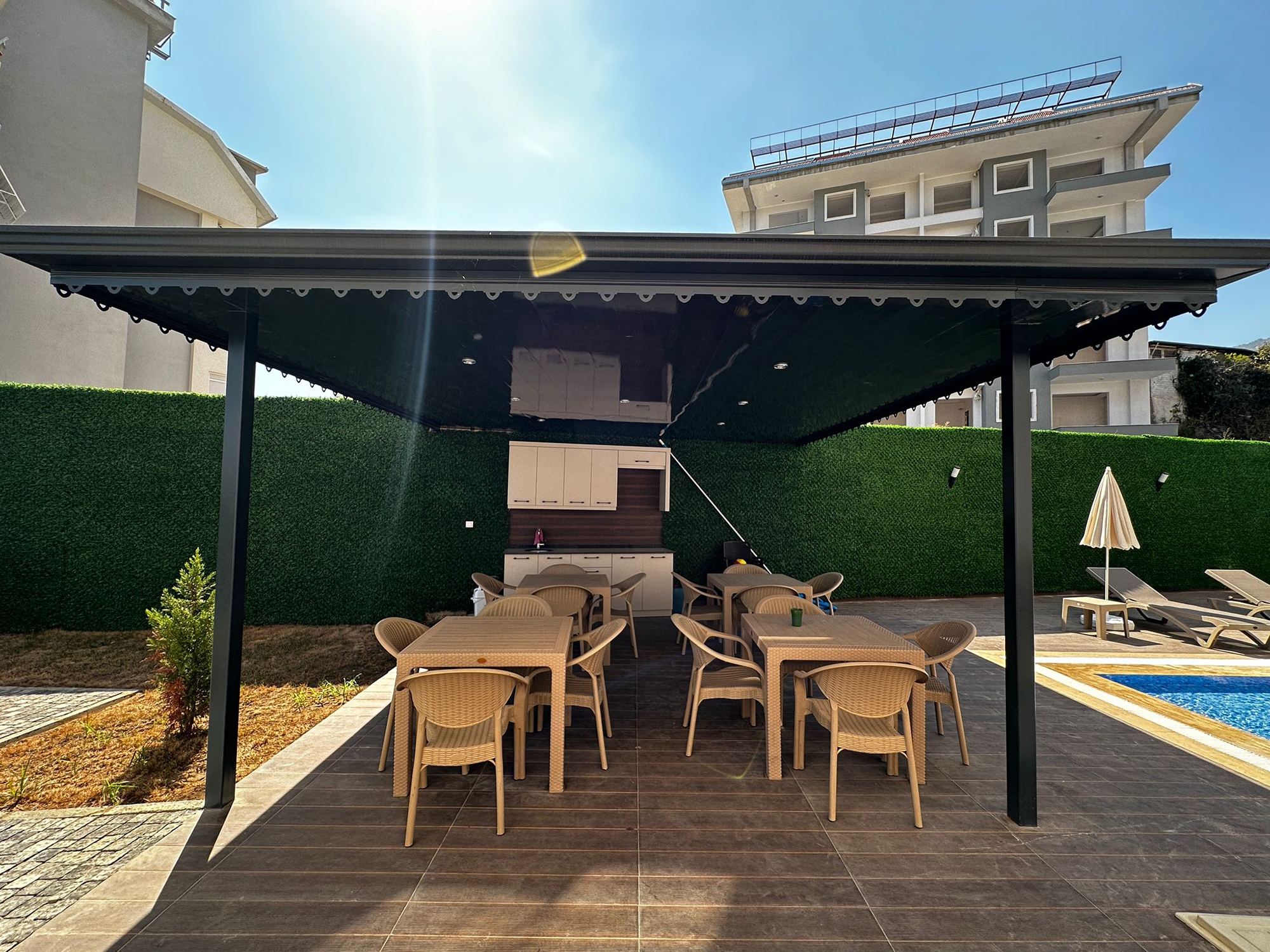 Modern 1+1 Apartment with Mountain View, Alanya - Oba