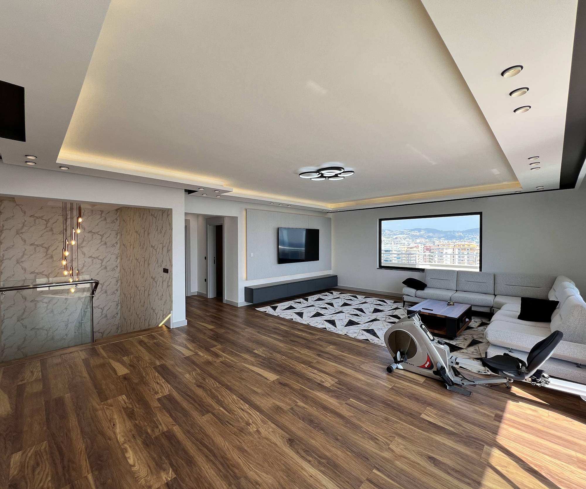 Luxurious 4+1 Sea View Apartment with Pool & Fitness, Alanya - Mahmutlar