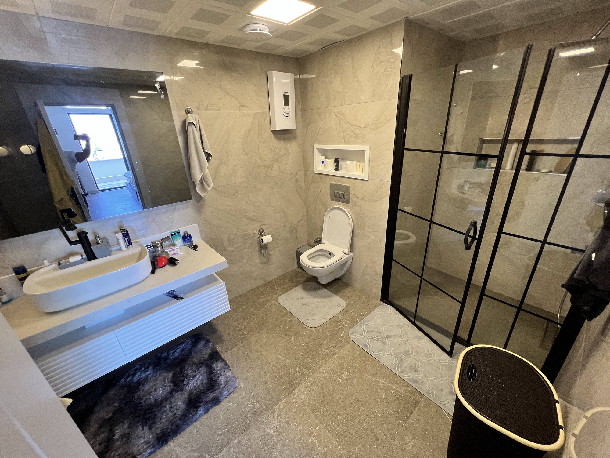 Luxurious 4+1 Sea View Apartment with Pool & Fitness, Alanya - Mahmutlar