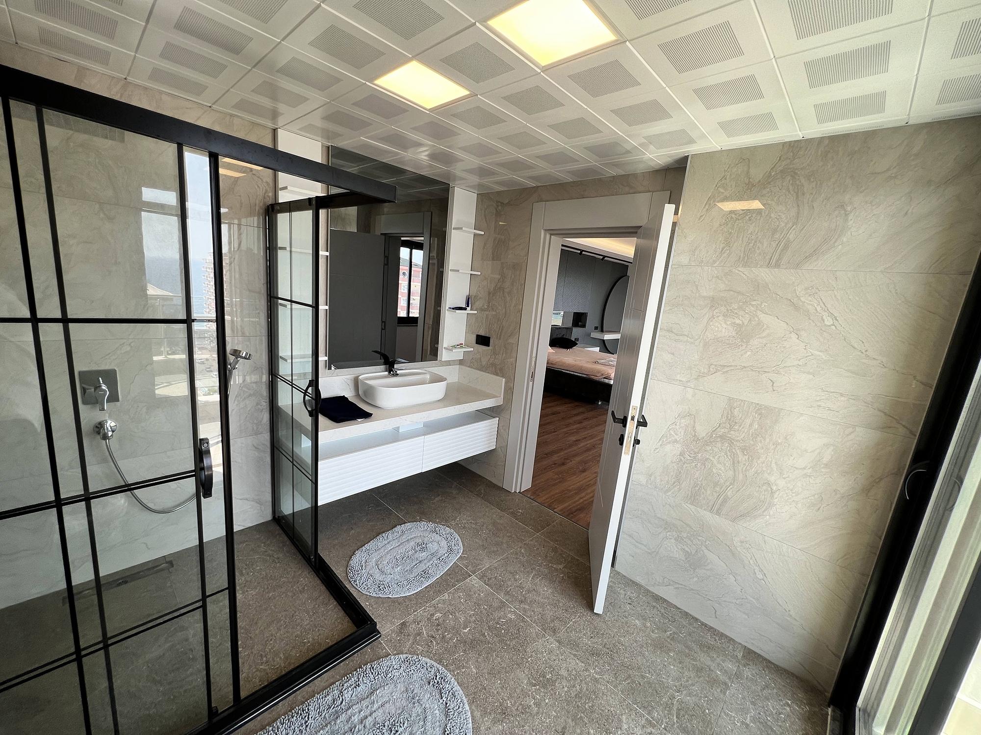 Luxurious 4+1 Sea View Apartment with Pool & Fitness, Alanya - Mahmutlar