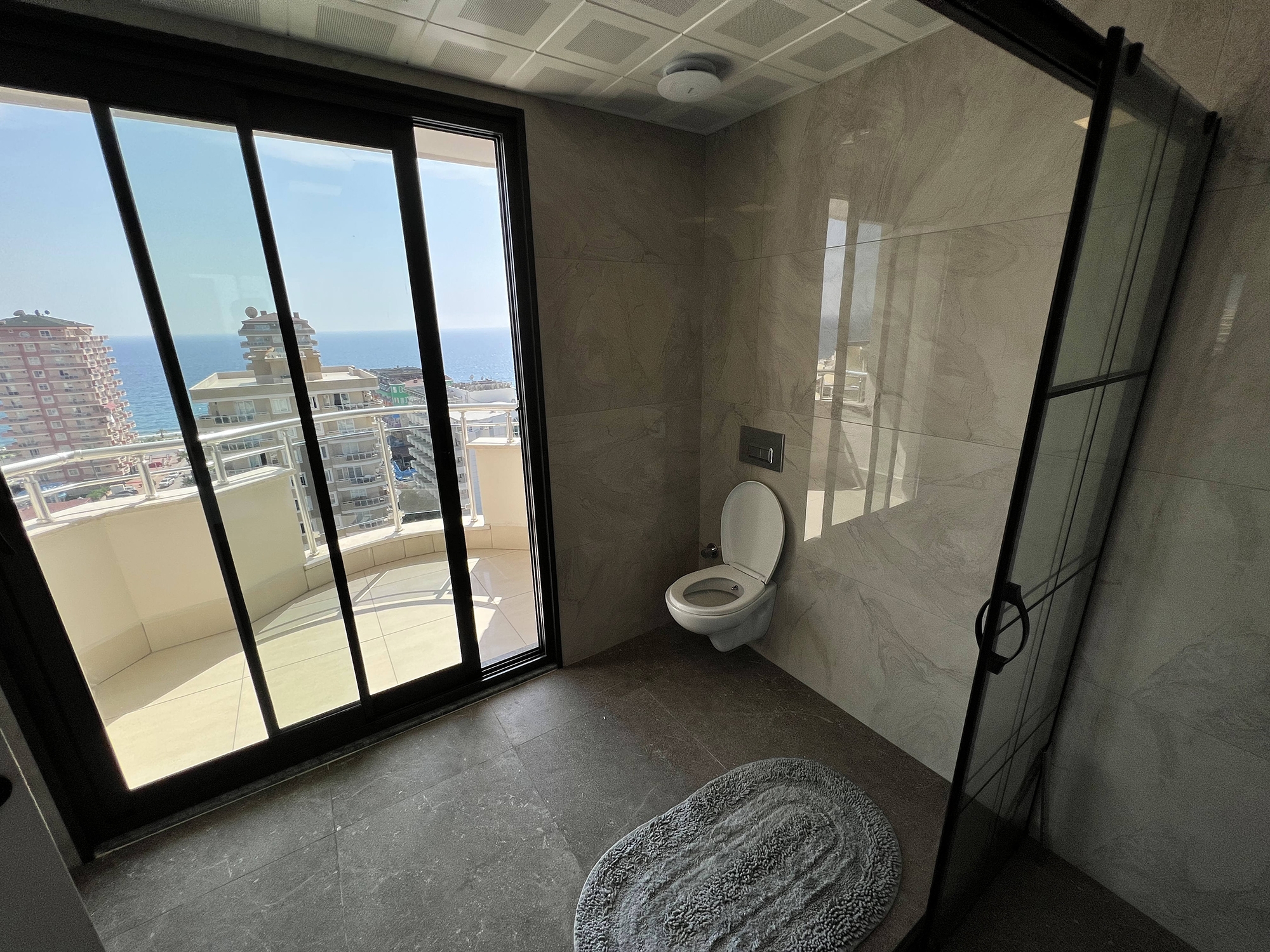 Luxurious 4+1 Sea View Apartment with Pool & Fitness, Alanya - Mahmutlar