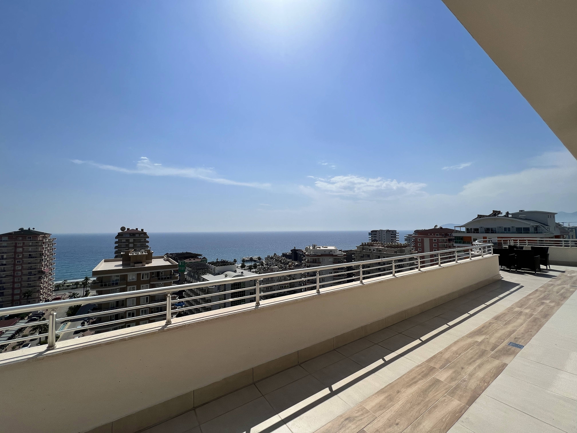 Luxurious 4+1 Sea View Apartment with Pool & Fitness, Alanya - Mahmutlar