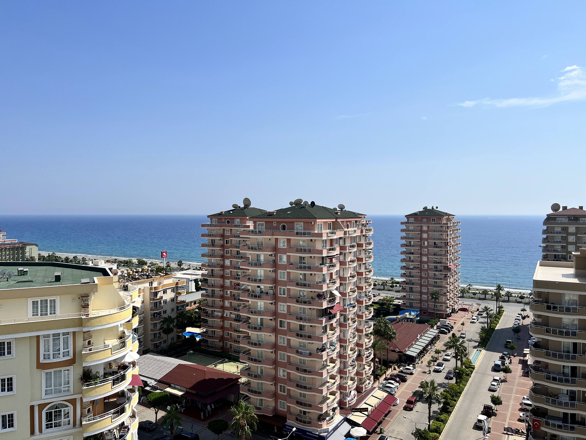 Luxurious 4+1 Sea View Apartment with Pool & Fitness, Alanya - Mahmutlar