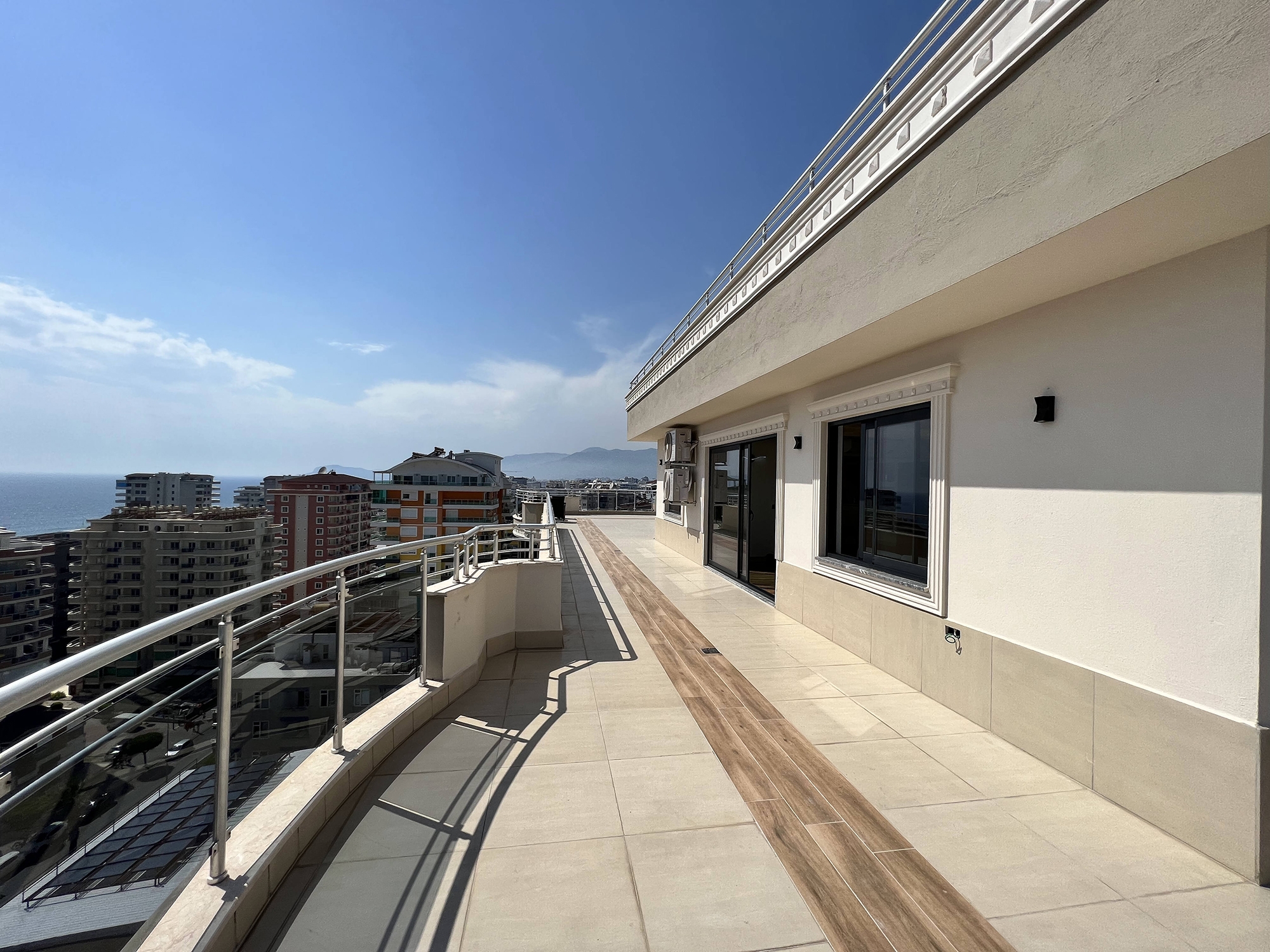 Luxurious 4+1 Sea View Apartment with Pool & Fitness, Alanya - Mahmutlar