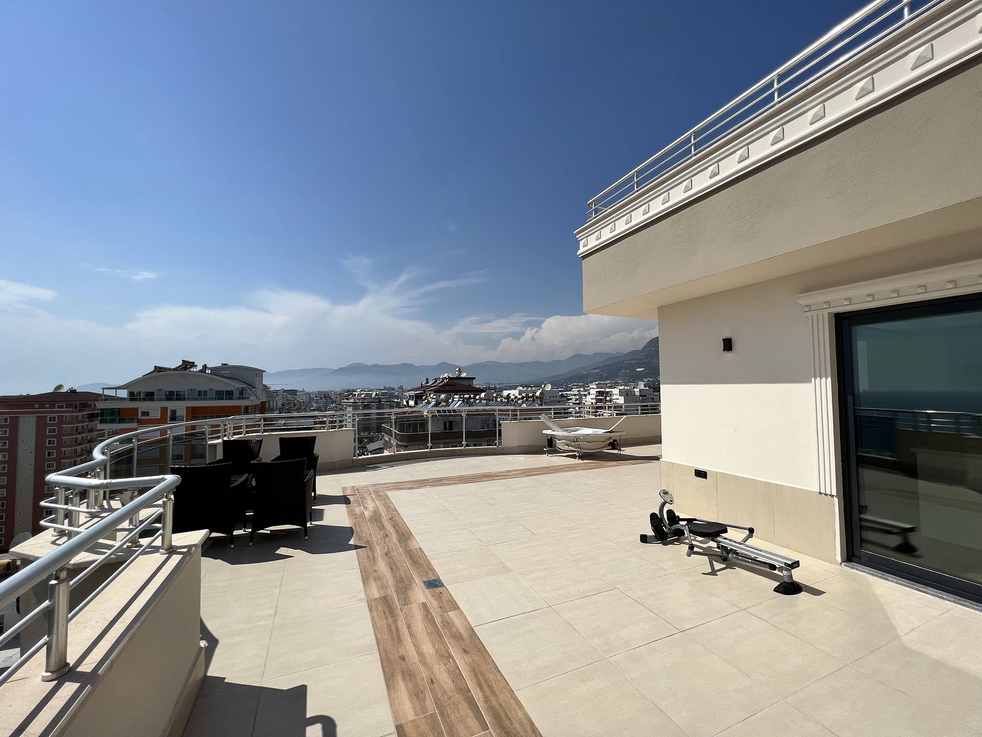Luxurious 4+1 Sea View Apartment with Pool & Fitness, Alanya - Mahmutlar