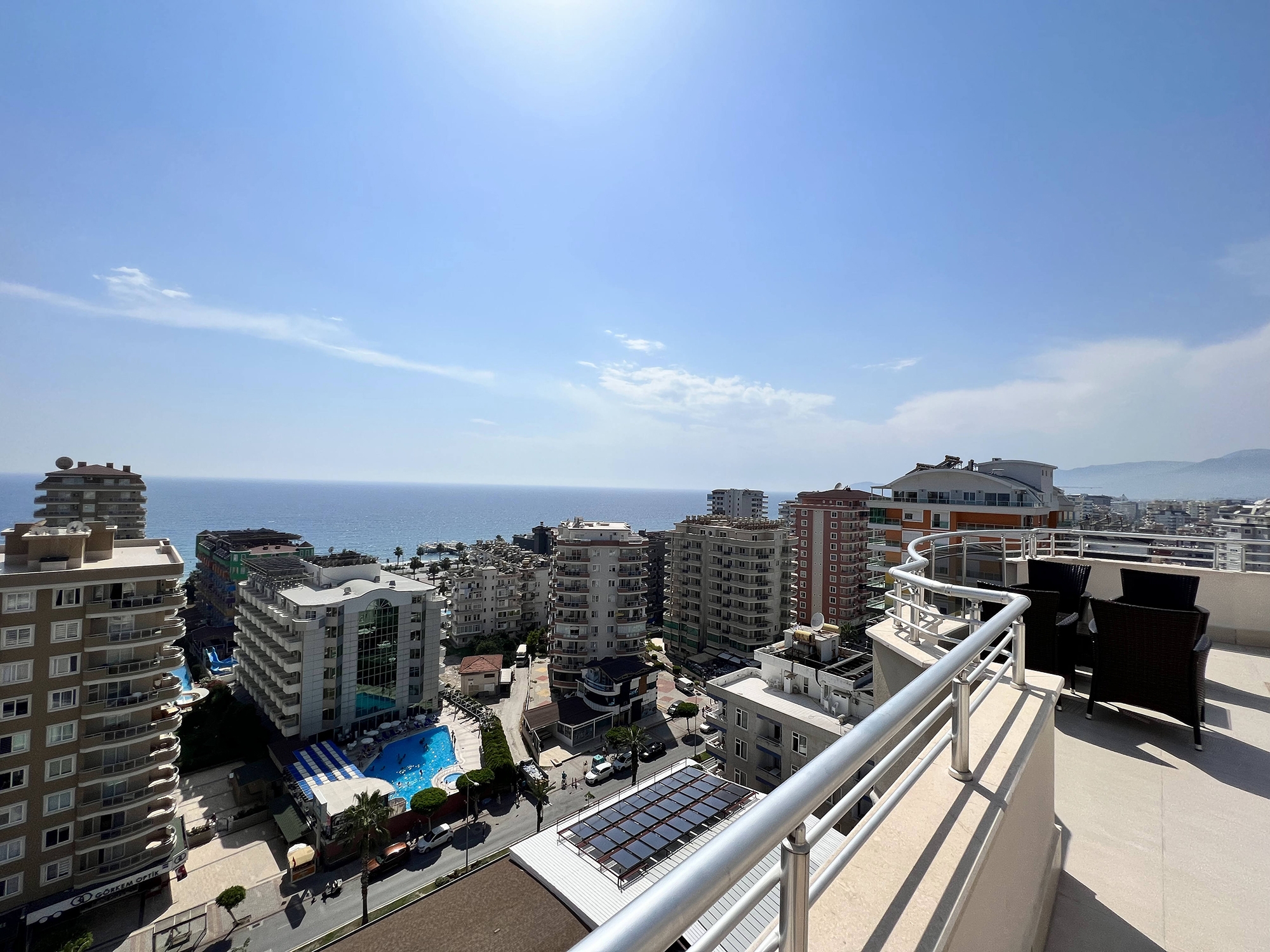 Luxurious 4+1 Sea View Apartment with Pool & Fitness, Alanya - Mahmutlar