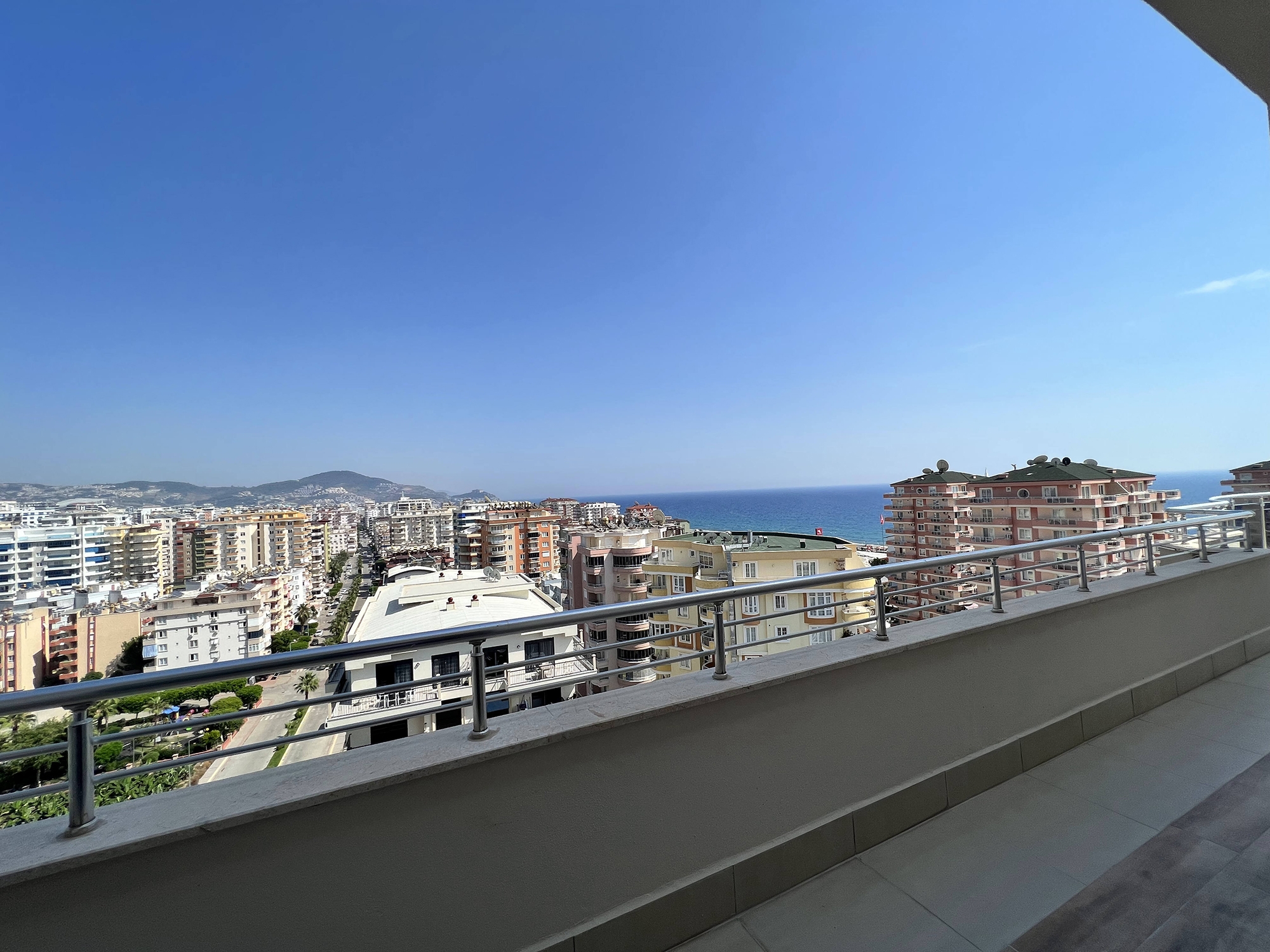 Luxurious 4+1 Sea View Apartment with Pool & Fitness, Alanya - Mahmutlar
