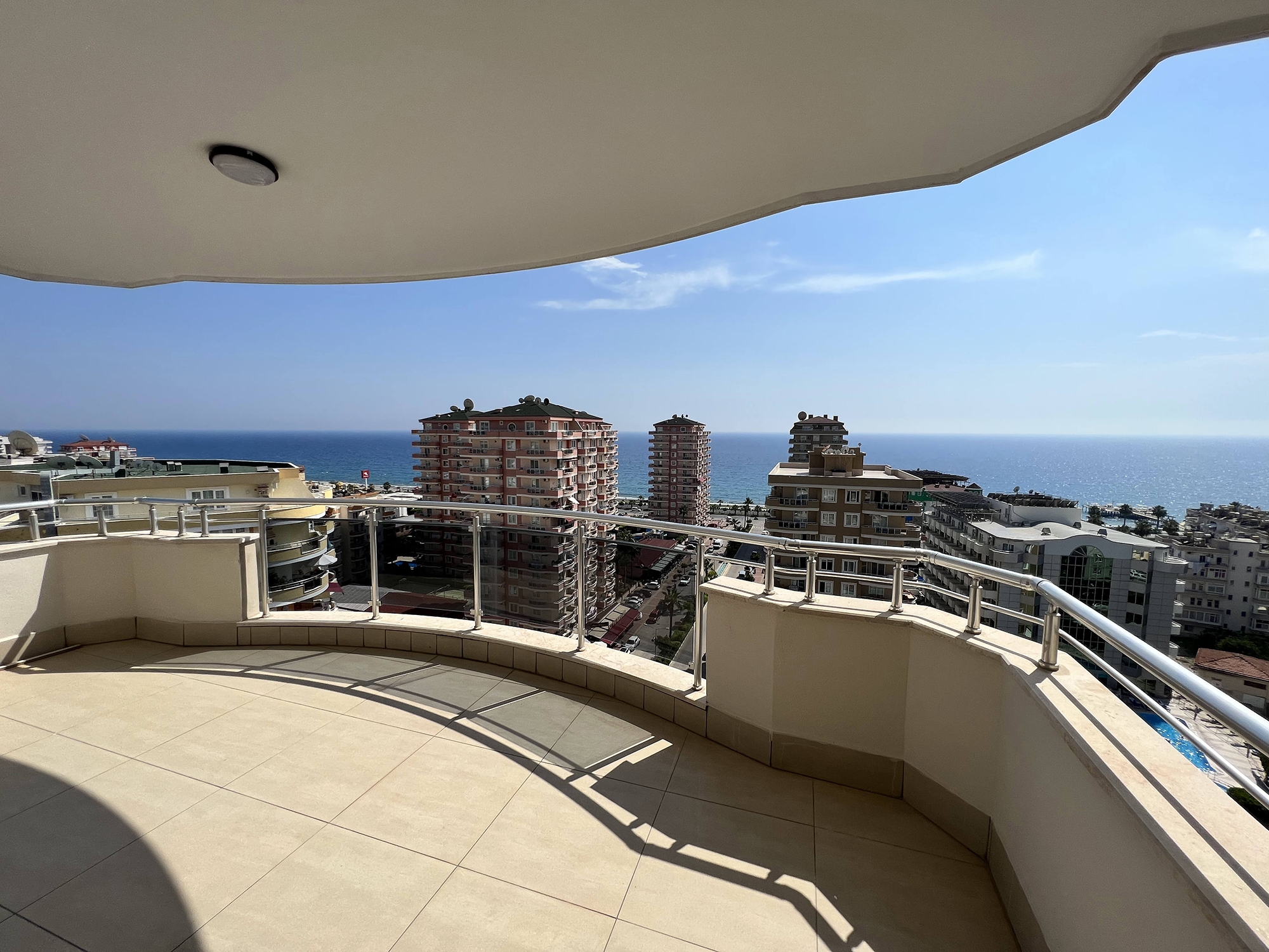 Luxurious 4+1 Sea View Apartment with Pool & Fitness, Alanya - Mahmutlar