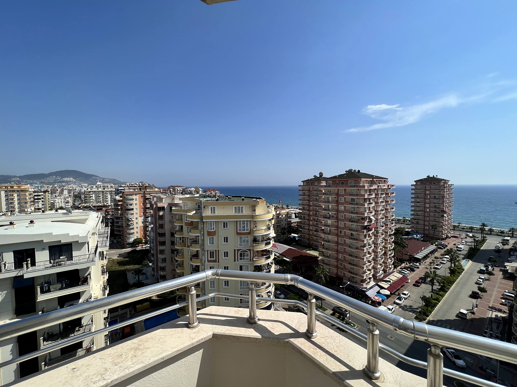 Luxurious 4+1 Sea View Apartment with Pool & Fitness, Alanya - Mahmutlar