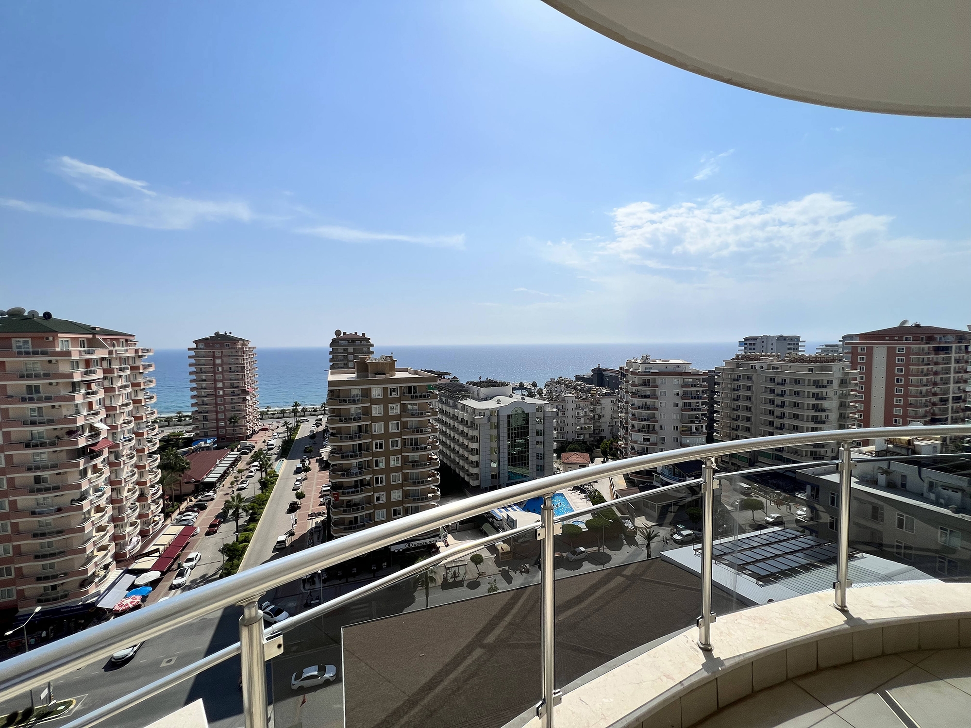 Luxurious 4+1 Sea View Apartment with Pool & Fitness, Alanya - Mahmutlar