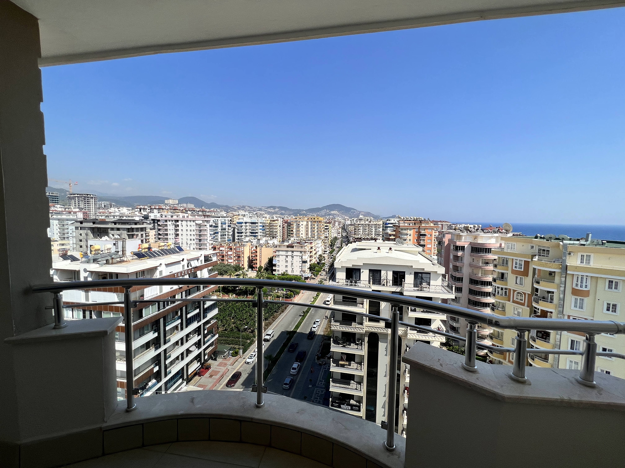 Luxurious 4+1 Sea View Apartment with Pool & Fitness, Alanya - Mahmutlar