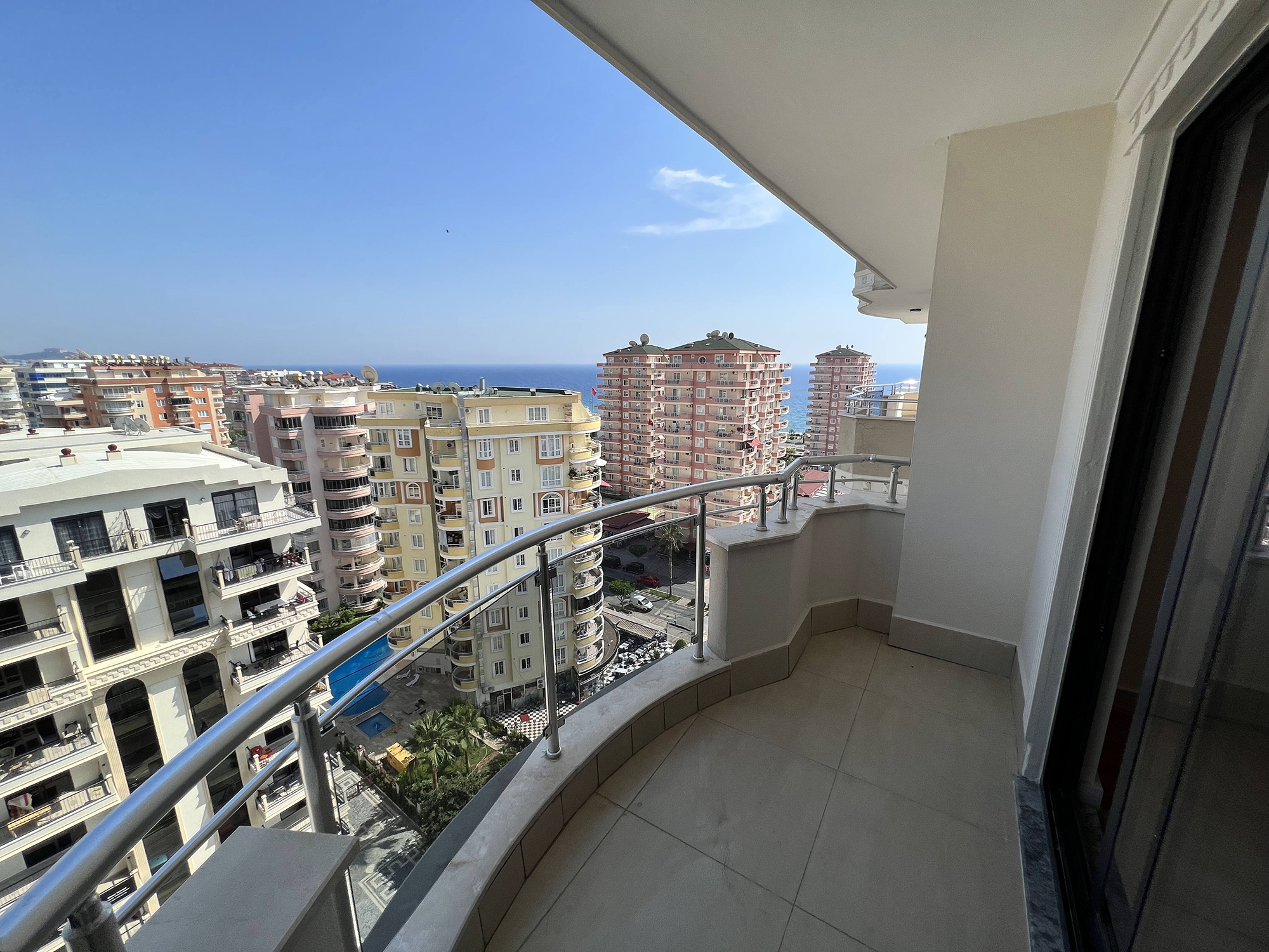 Luxurious 4+1 Sea View Apartment with Pool & Fitness, Alanya - Mahmutlar