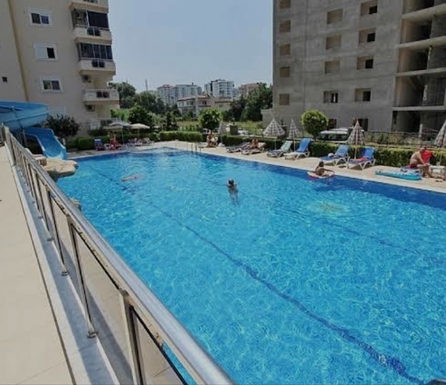 Castle and Mountain Views 2+1 Apartment in Mahmutlar, Alanya