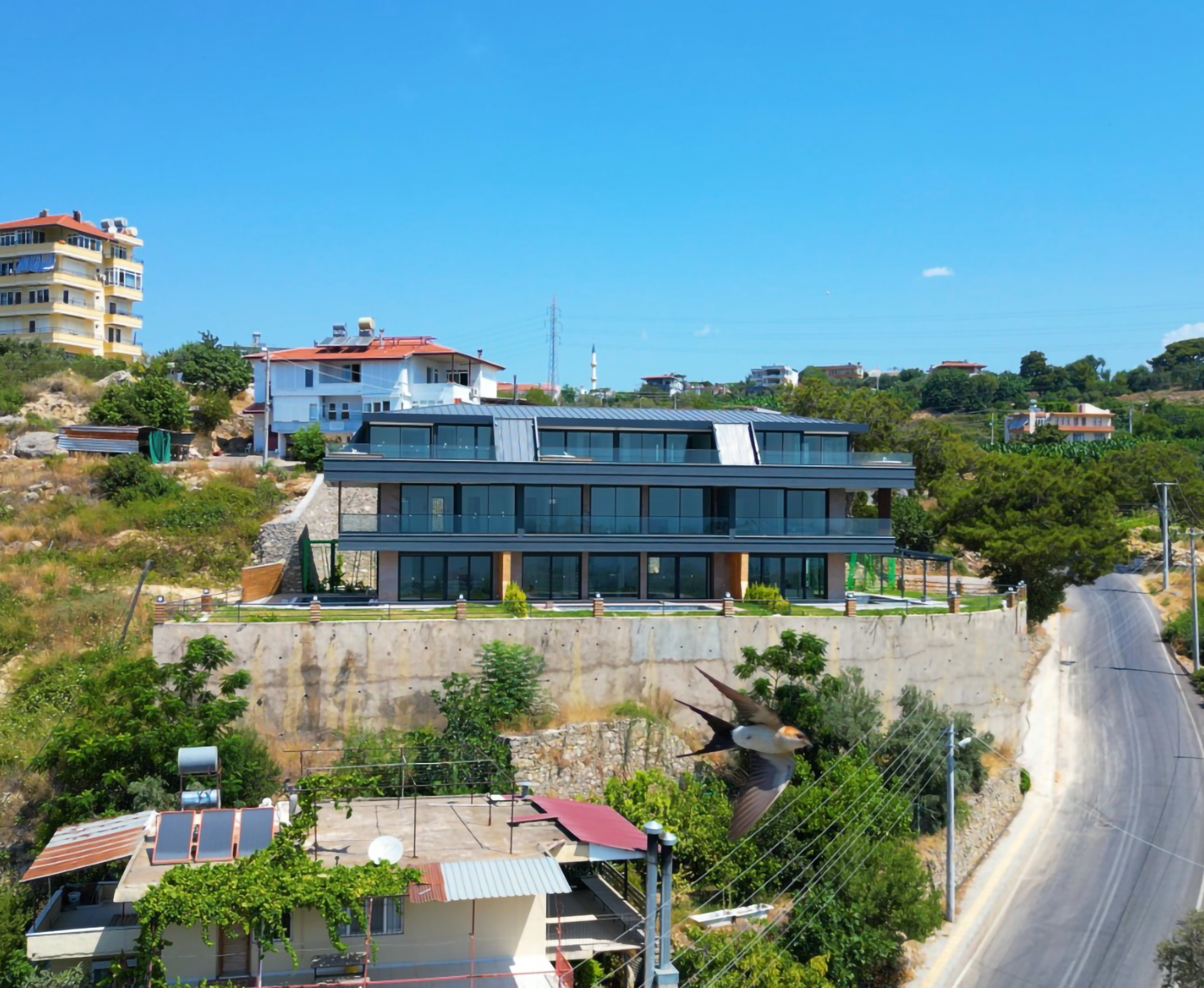 Luksus 5+1 Villa med Bjergudsigt i Alanya