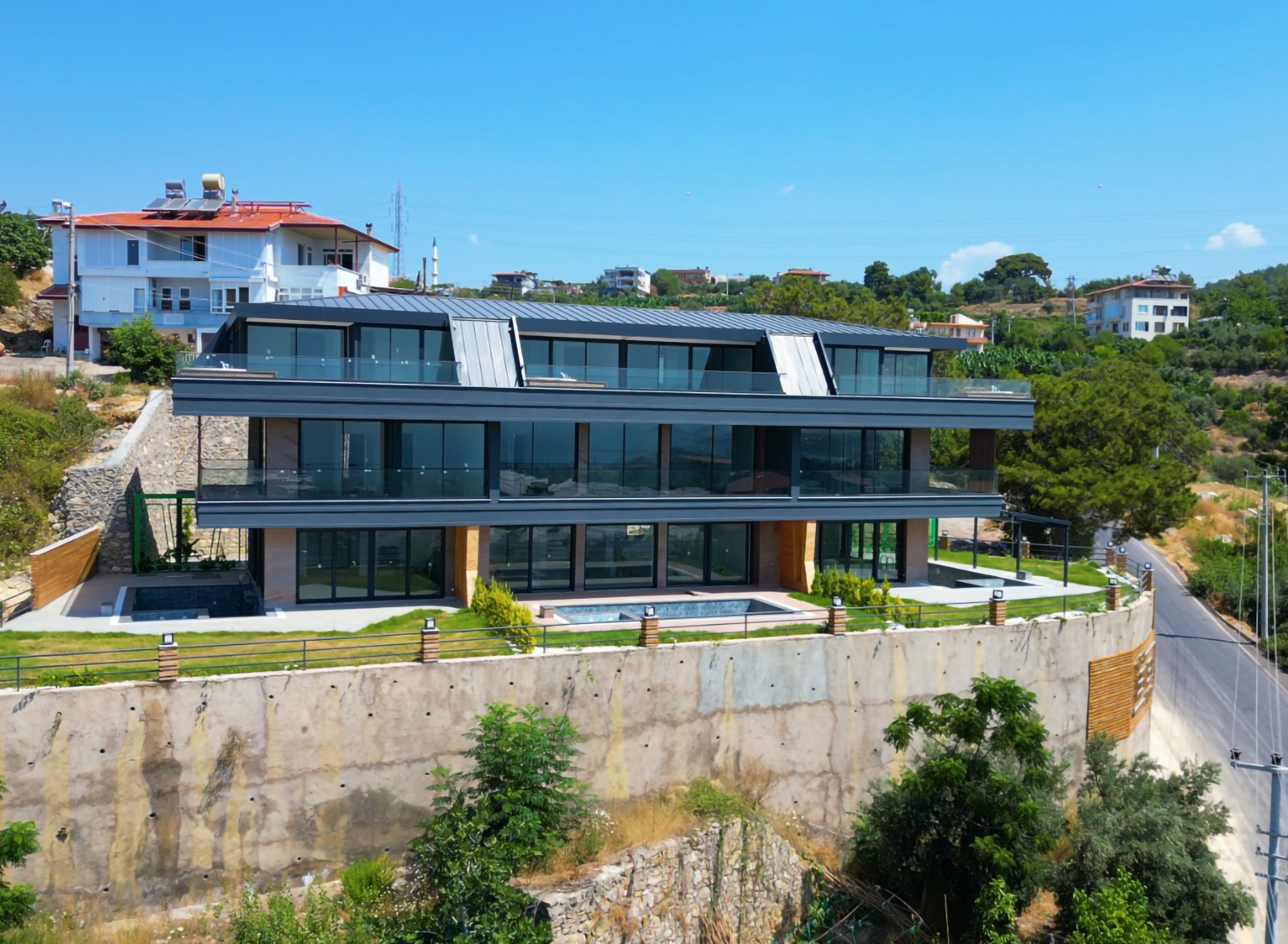 Luksus 5+1 Villa med Bjergudsigt i Alanya
