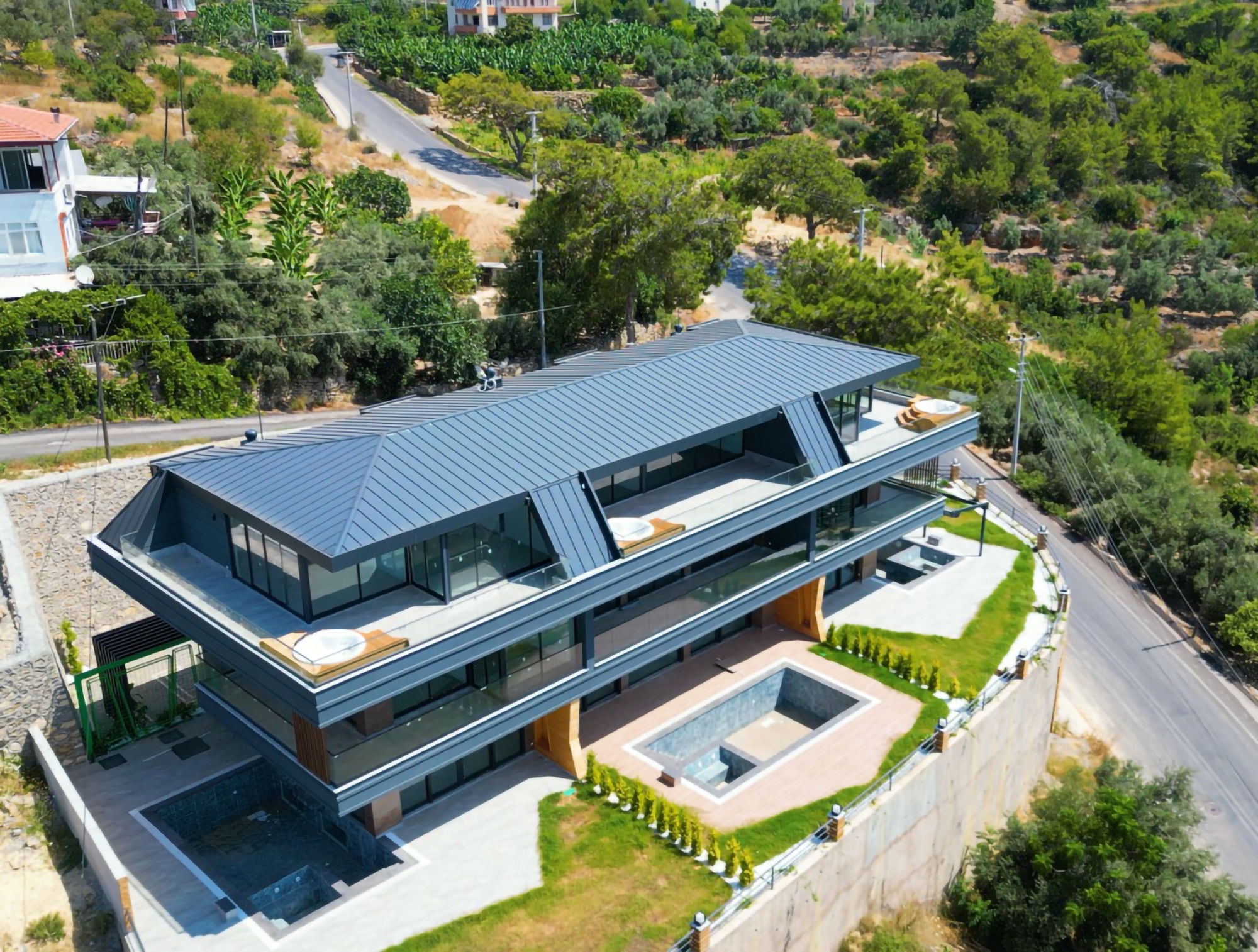 Luksus 5+1 Villa med Bjergudsigt i Alanya