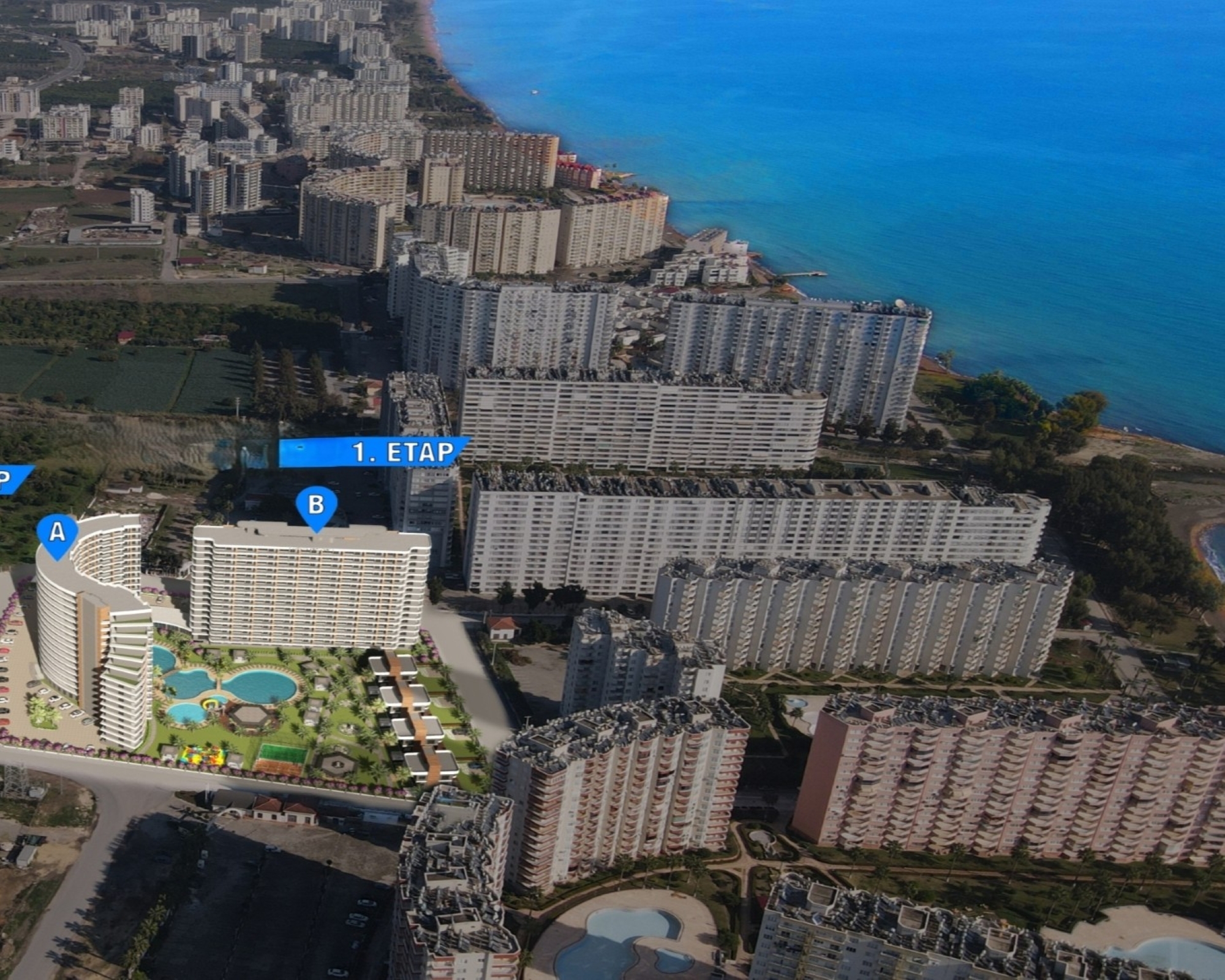 Impressive new luxury residential project in Mersin