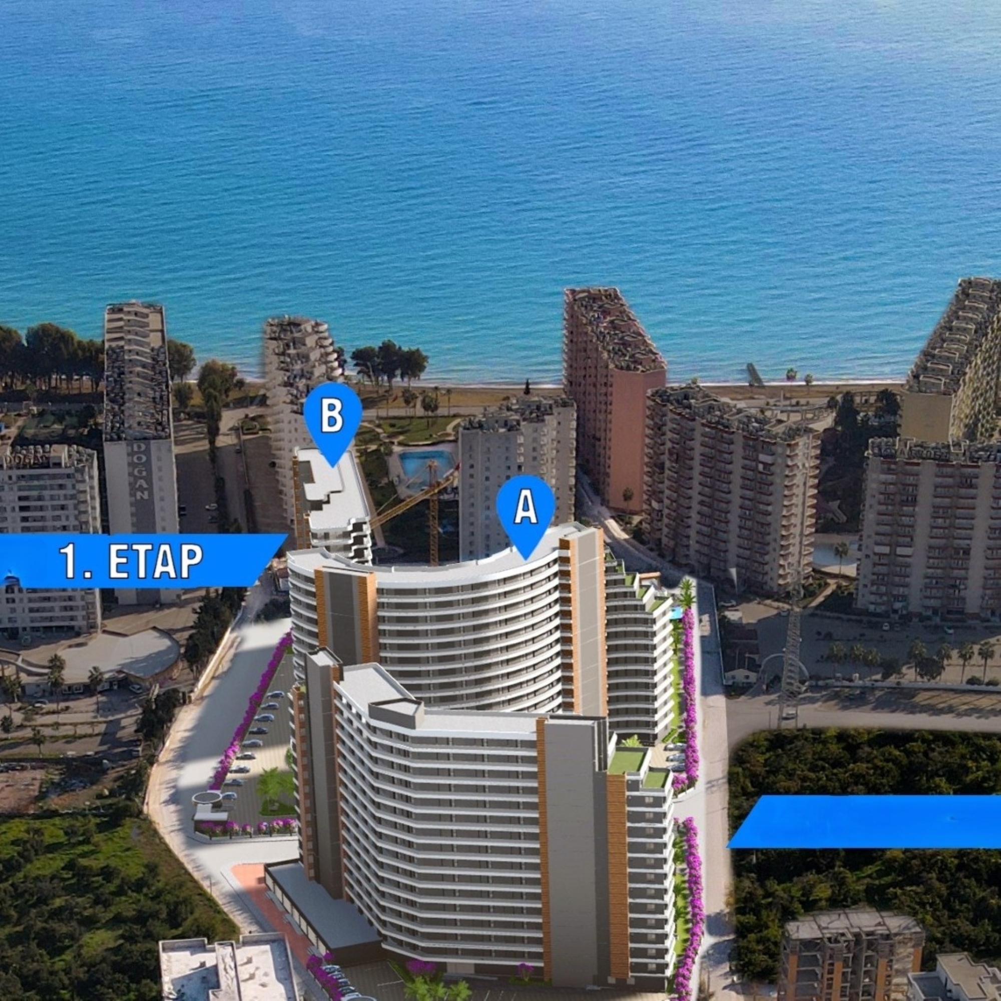 Impressive new luxury residential project in Mersin