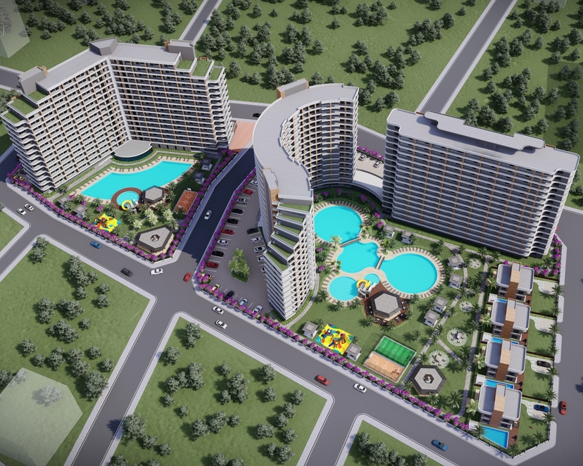 Impressive new luxury residential project in Mersin