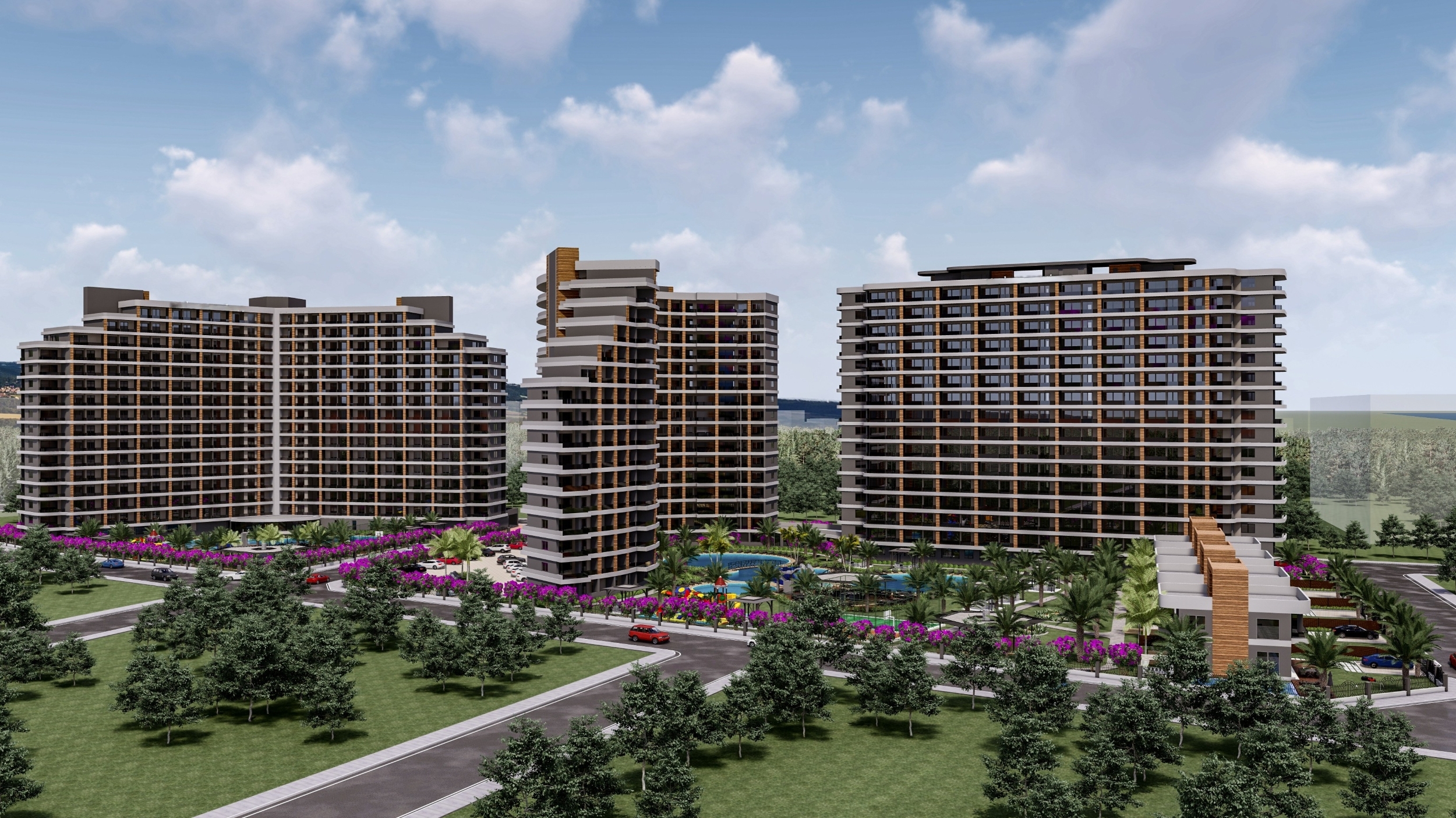 Impressive new luxury residential project in Mersin