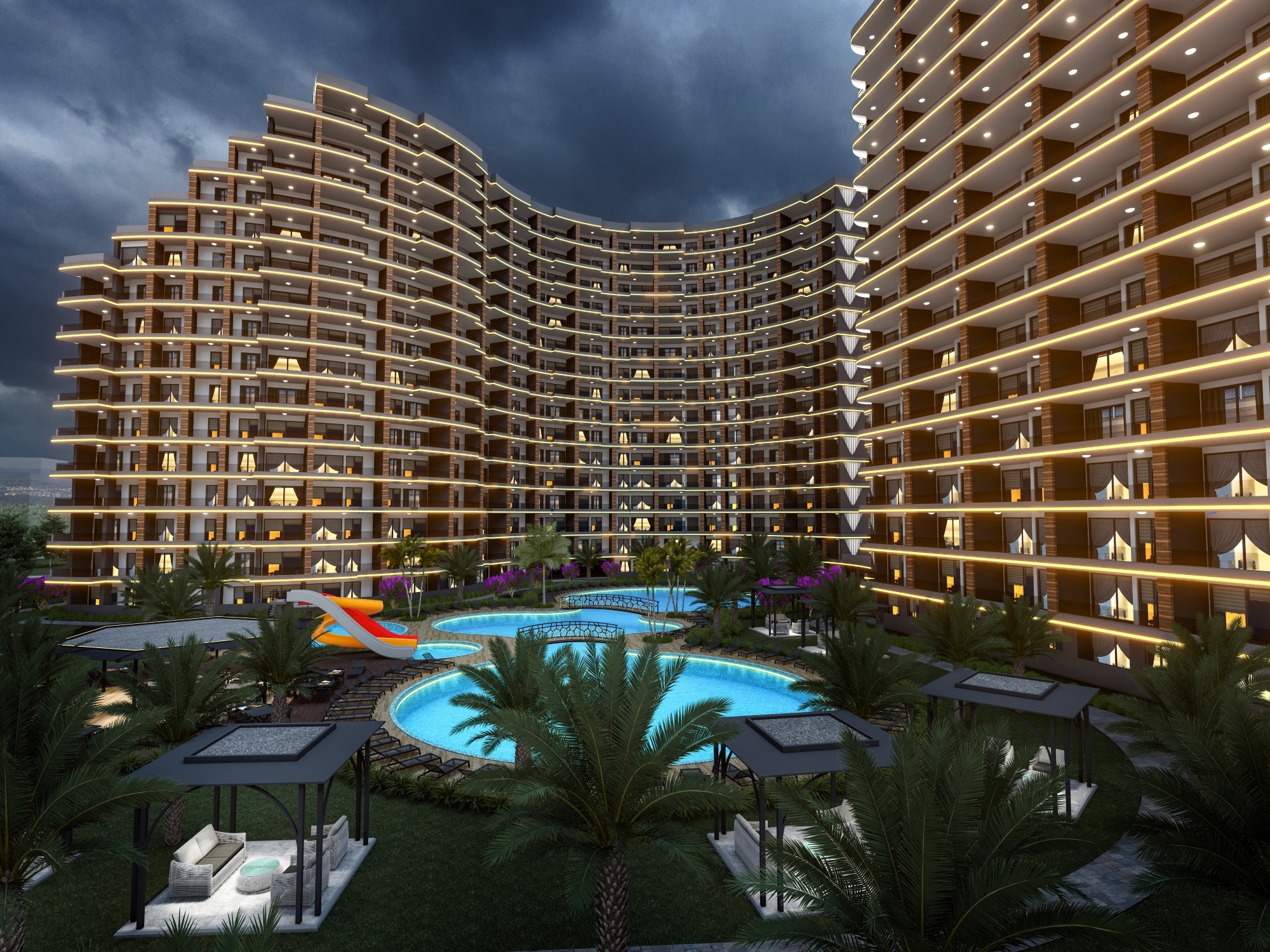 Impressive new luxury residential project in Mersin