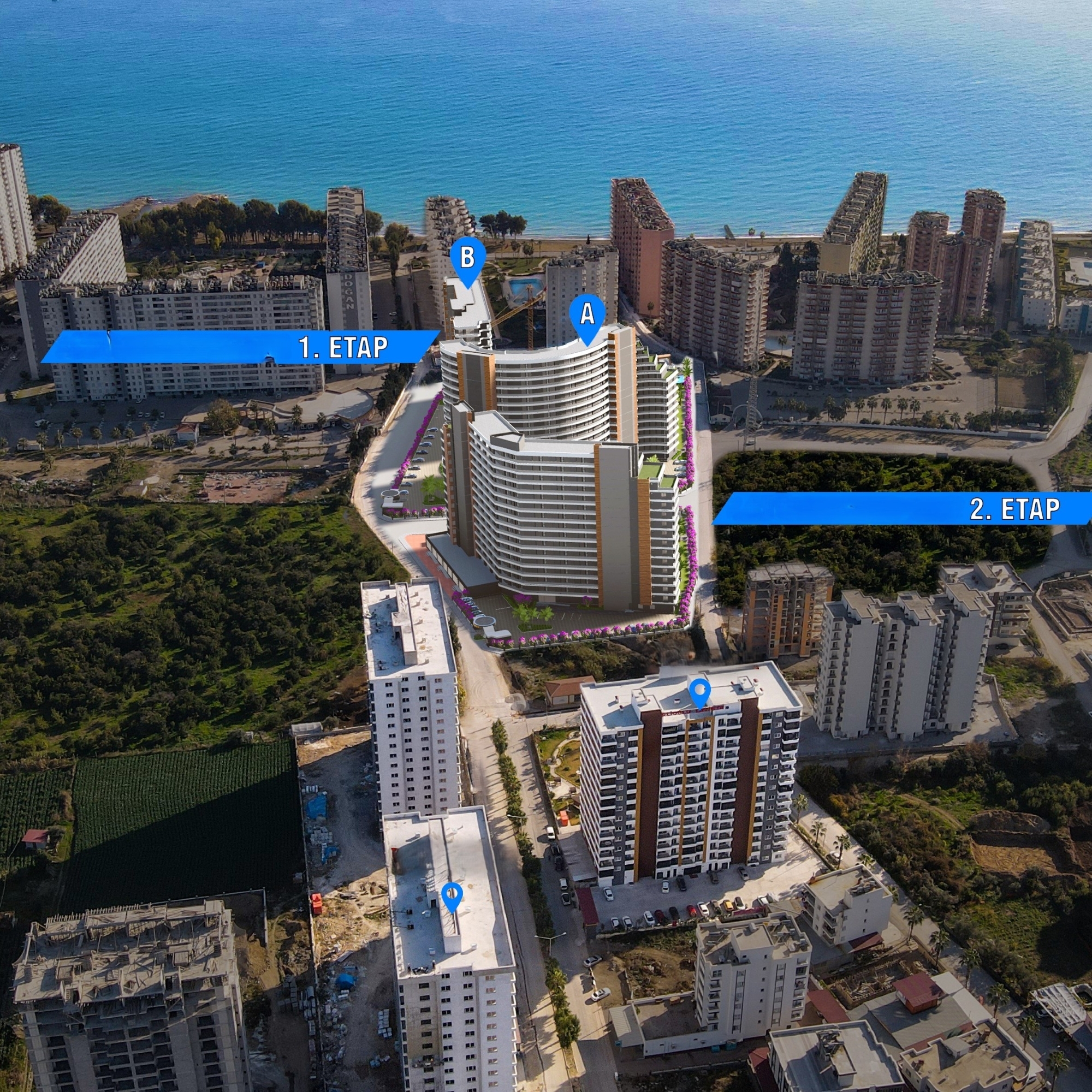 Impressive new luxury residential project in Mersin