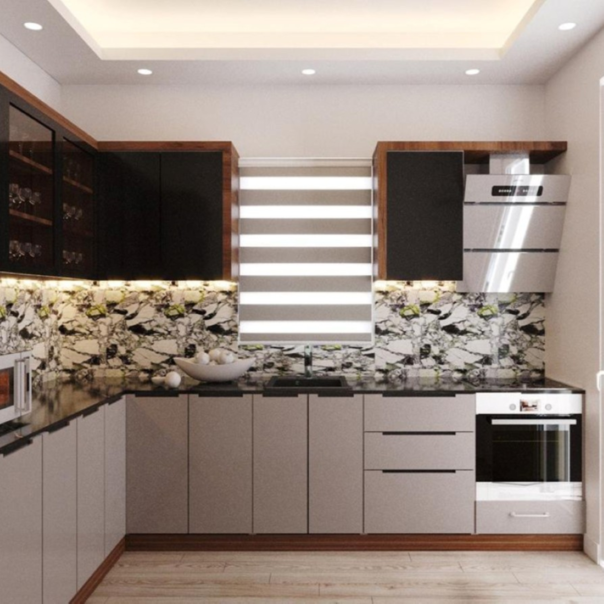 Luxury 2+1 Apartment with Sea, Castle, and Mountain Views in Mersin - Tömük
