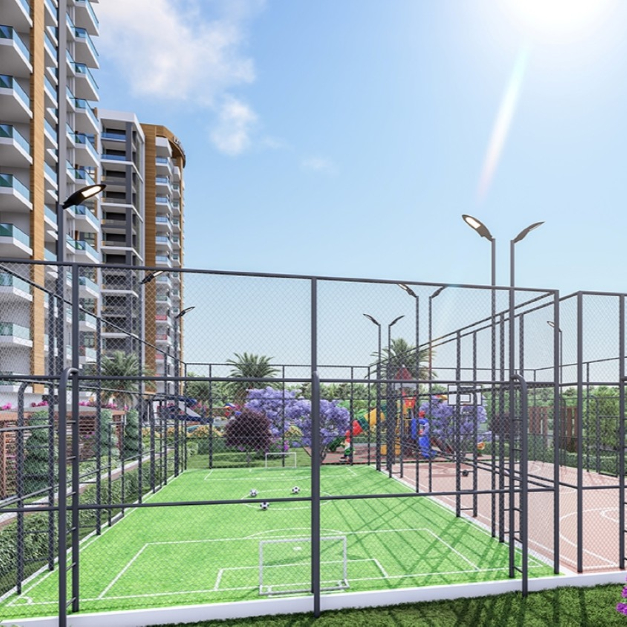 Peaceful retreat in modern design new project in Mersin