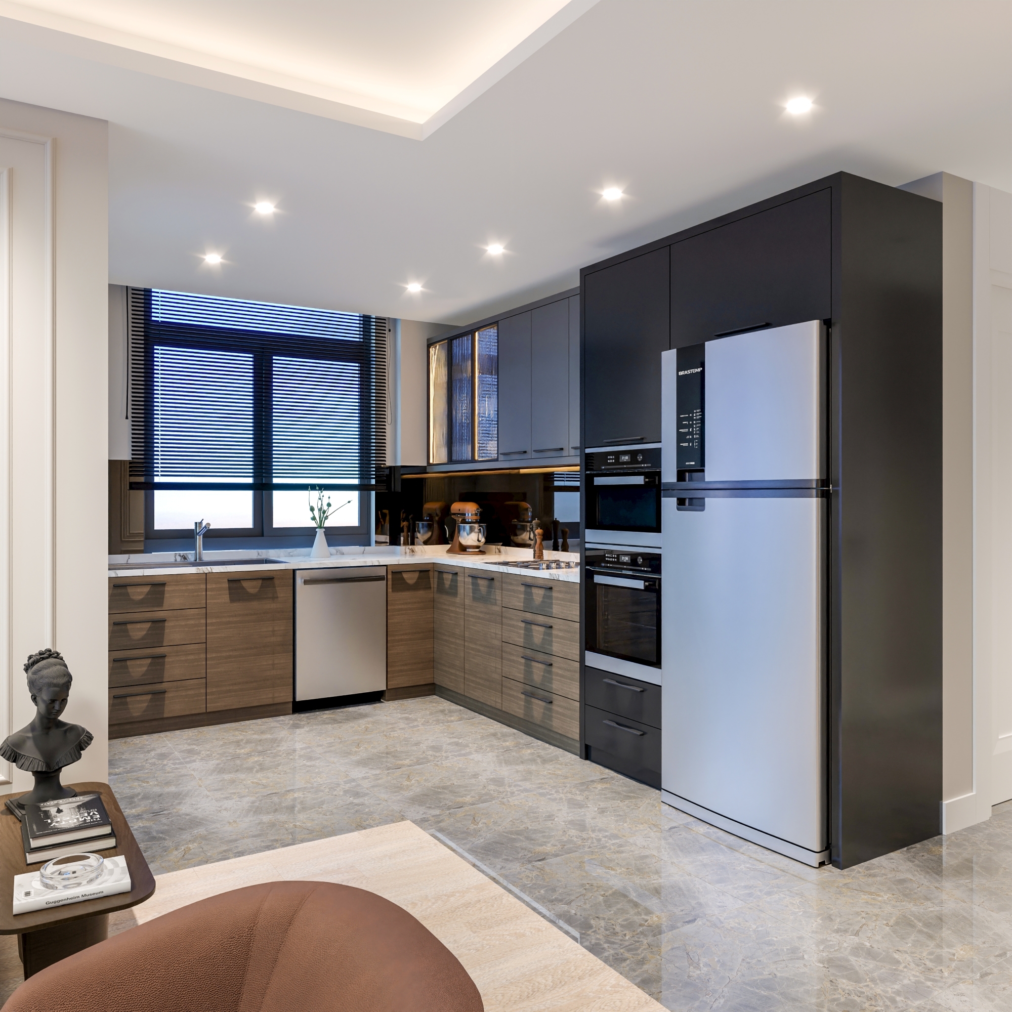 Peaceful retreat in modern design new project in Mersin