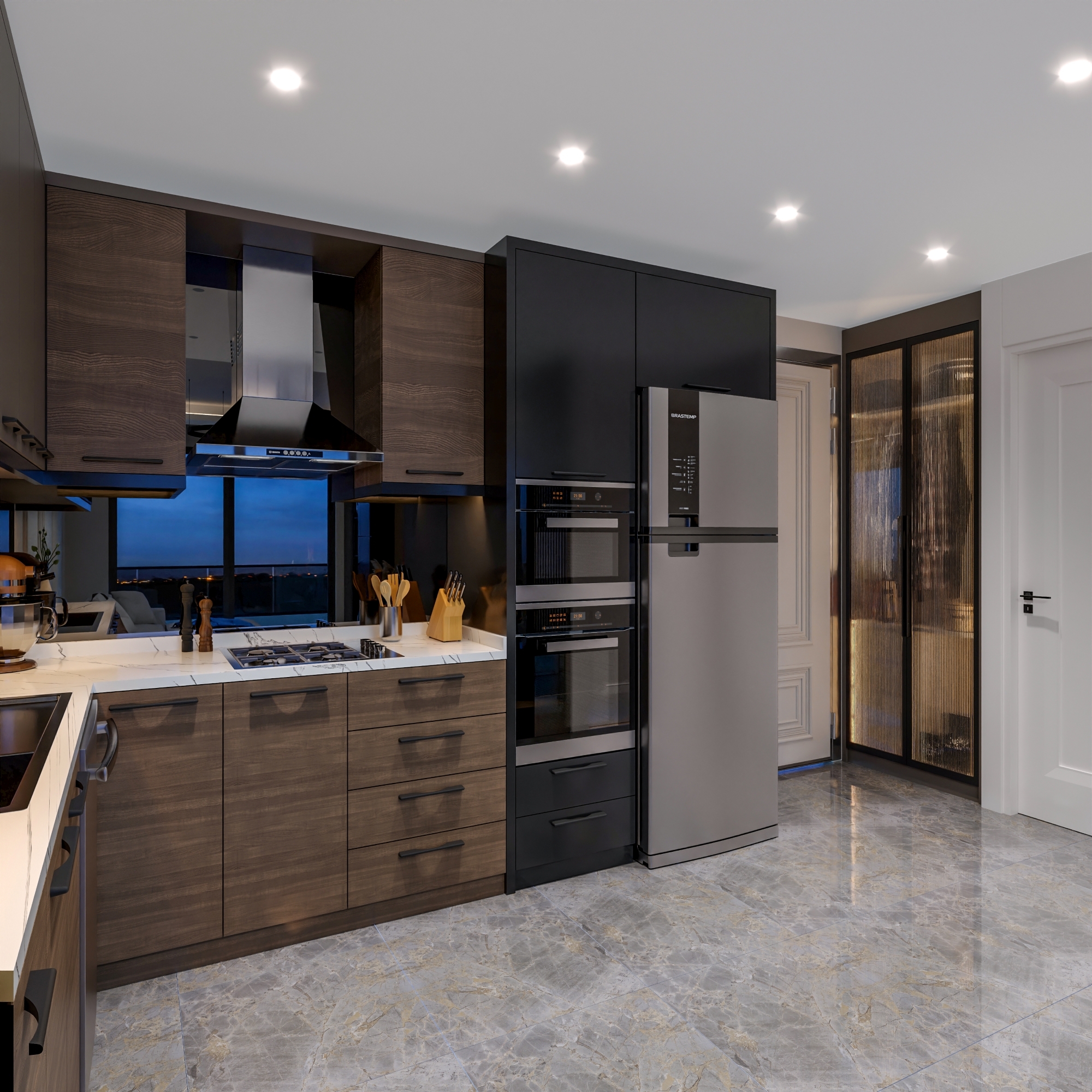 Peaceful retreat in modern design new project in Mersin