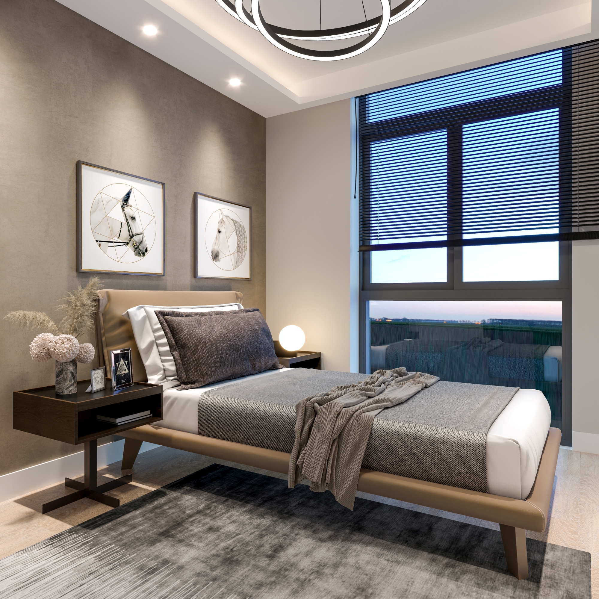 Peaceful retreat in modern design new project in Mersin