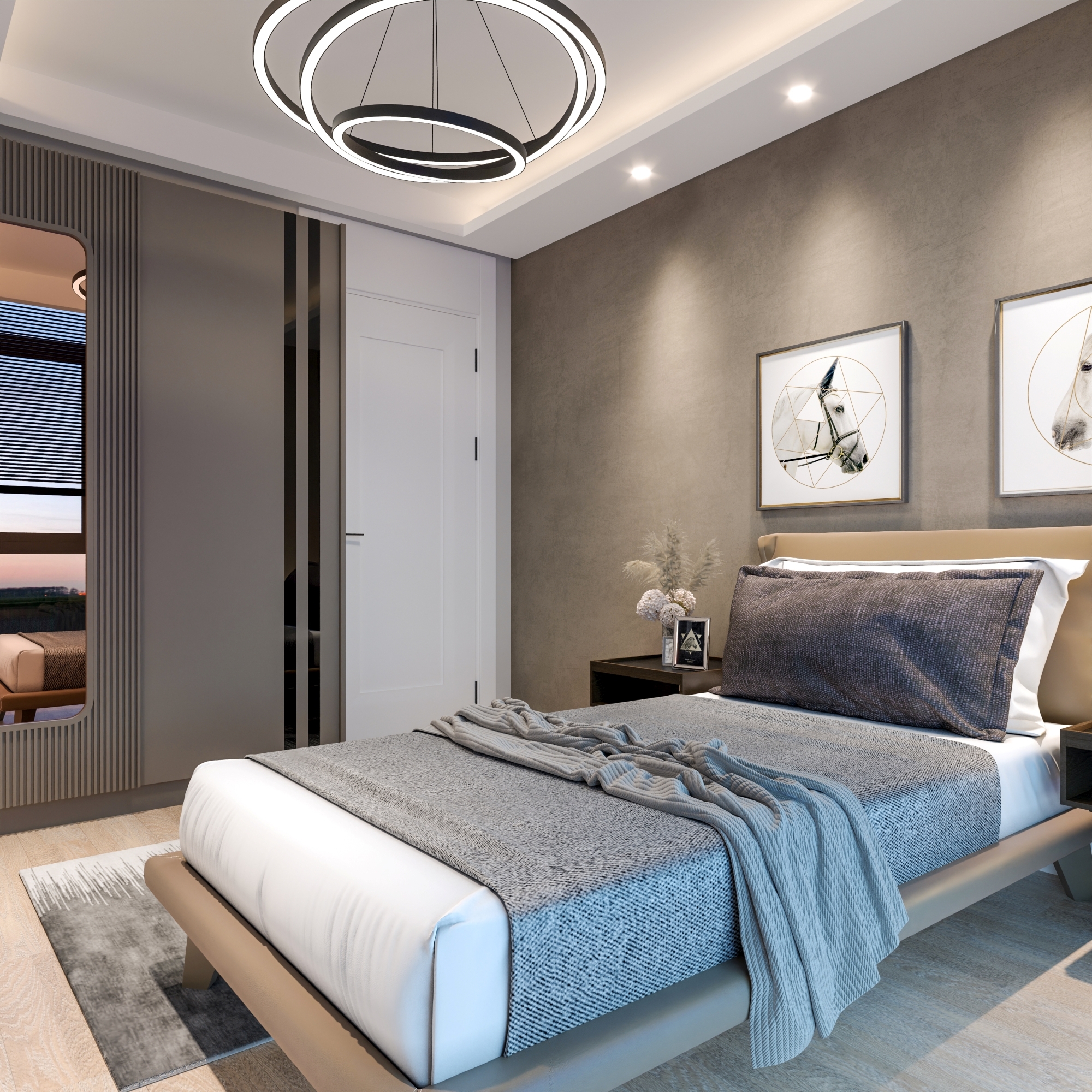 Peaceful retreat in modern design new project in Mersin