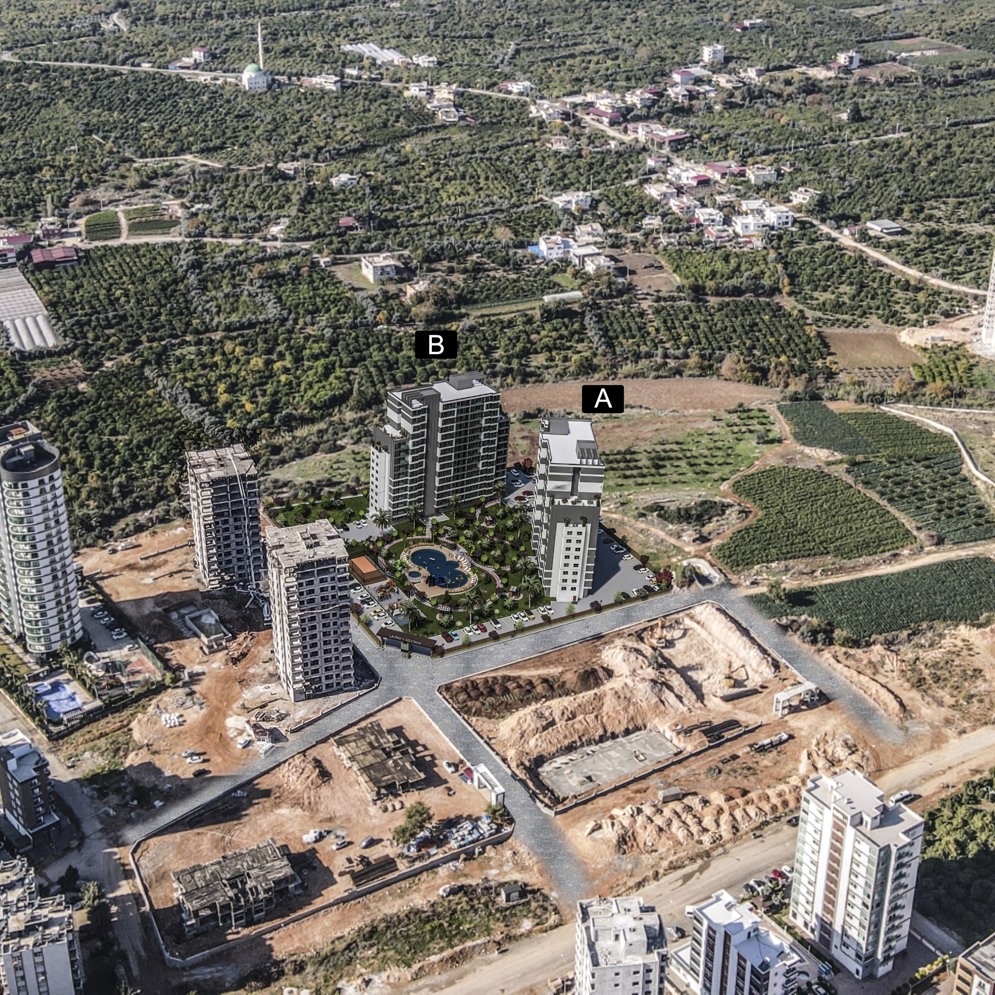 Affordable and high quality apartments for sale in Mersin