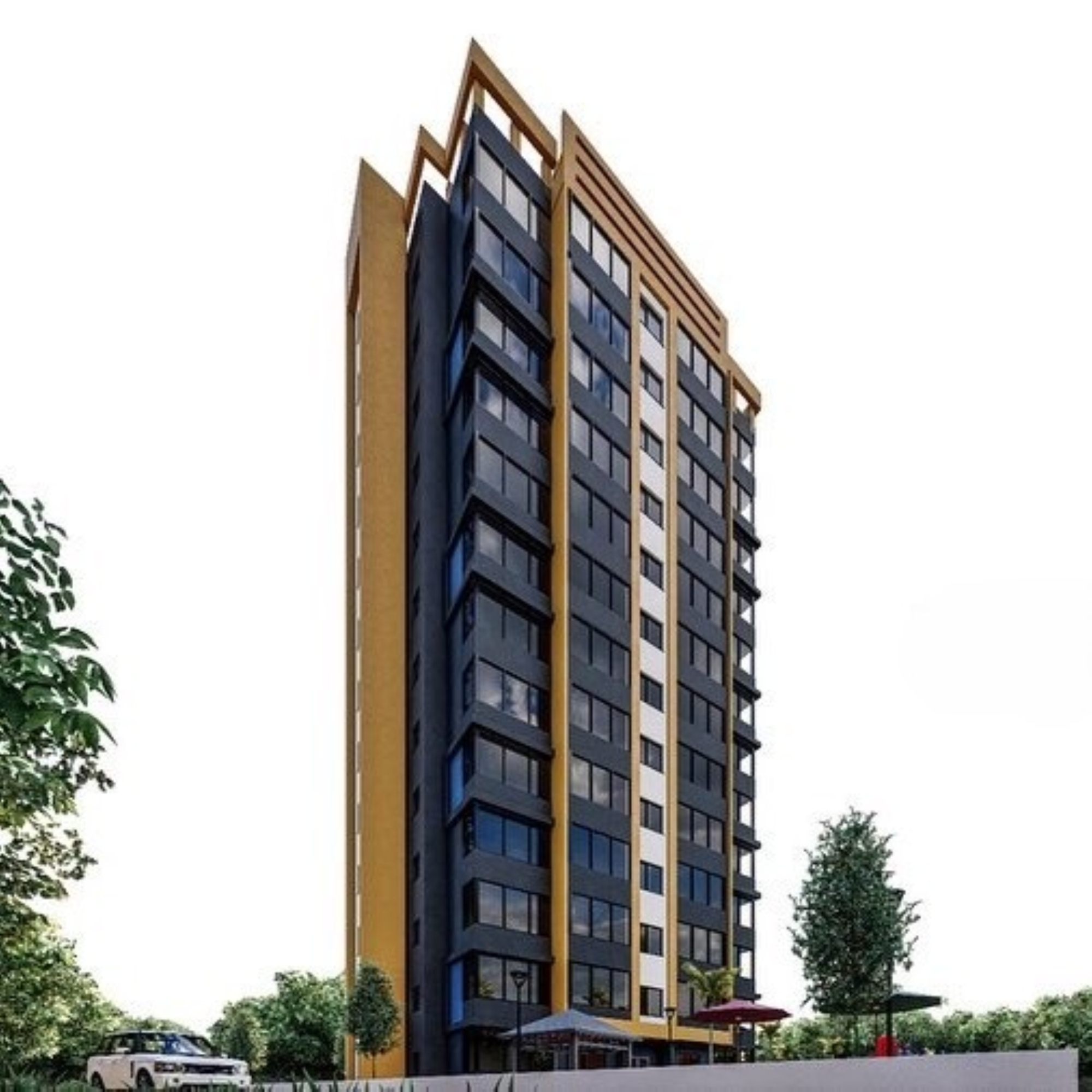 Luxuriöses 2+1 Apartment mit Meeres- und Bergblick, Mersin-Mezitli