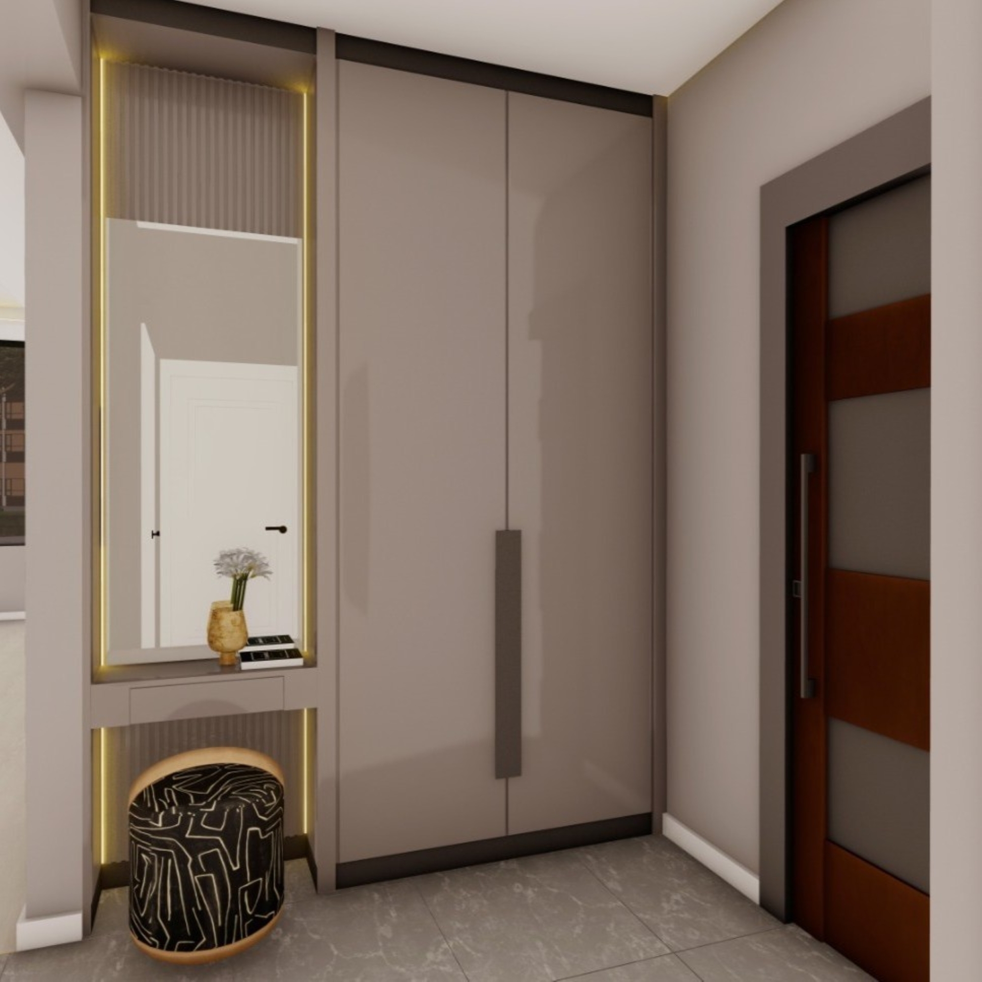 Luxuriöses 2+1 Apartment mit Meeres- und Bergblick, Mersin-Mezitli