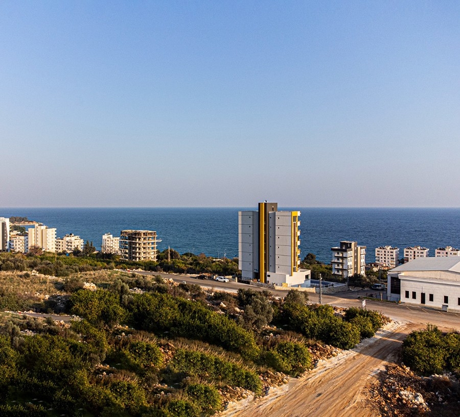 Luxury 1+1 Apartment with Sea and Mountain Views, Mersin - Ayaş