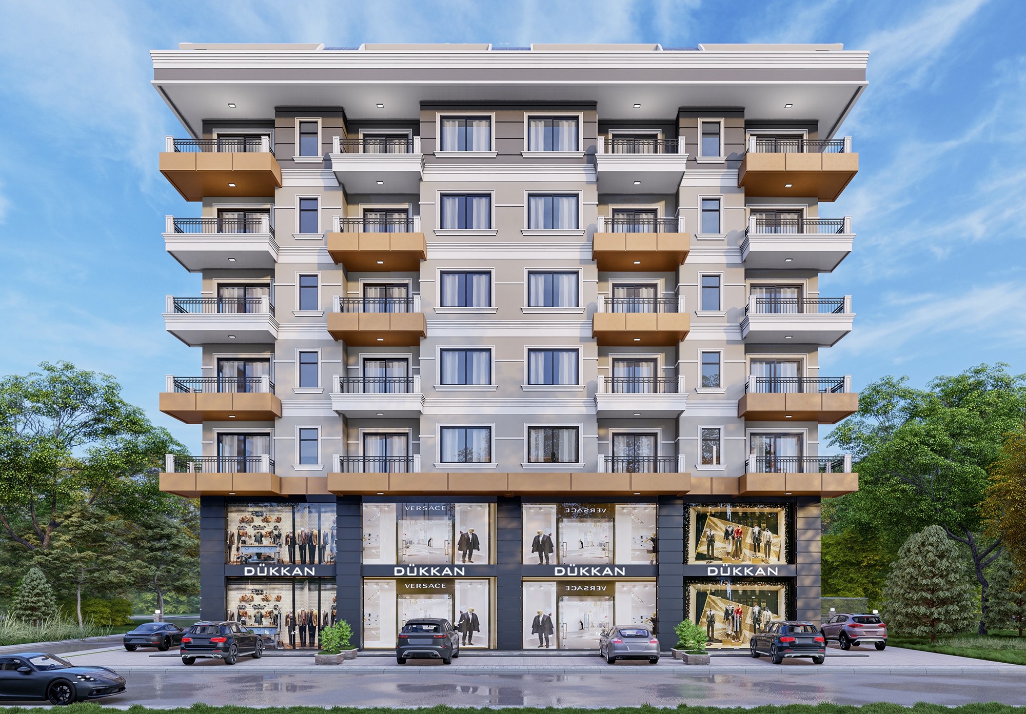 Luxury 1+1 Apartment with Mountain View, Alanya - Demirtas