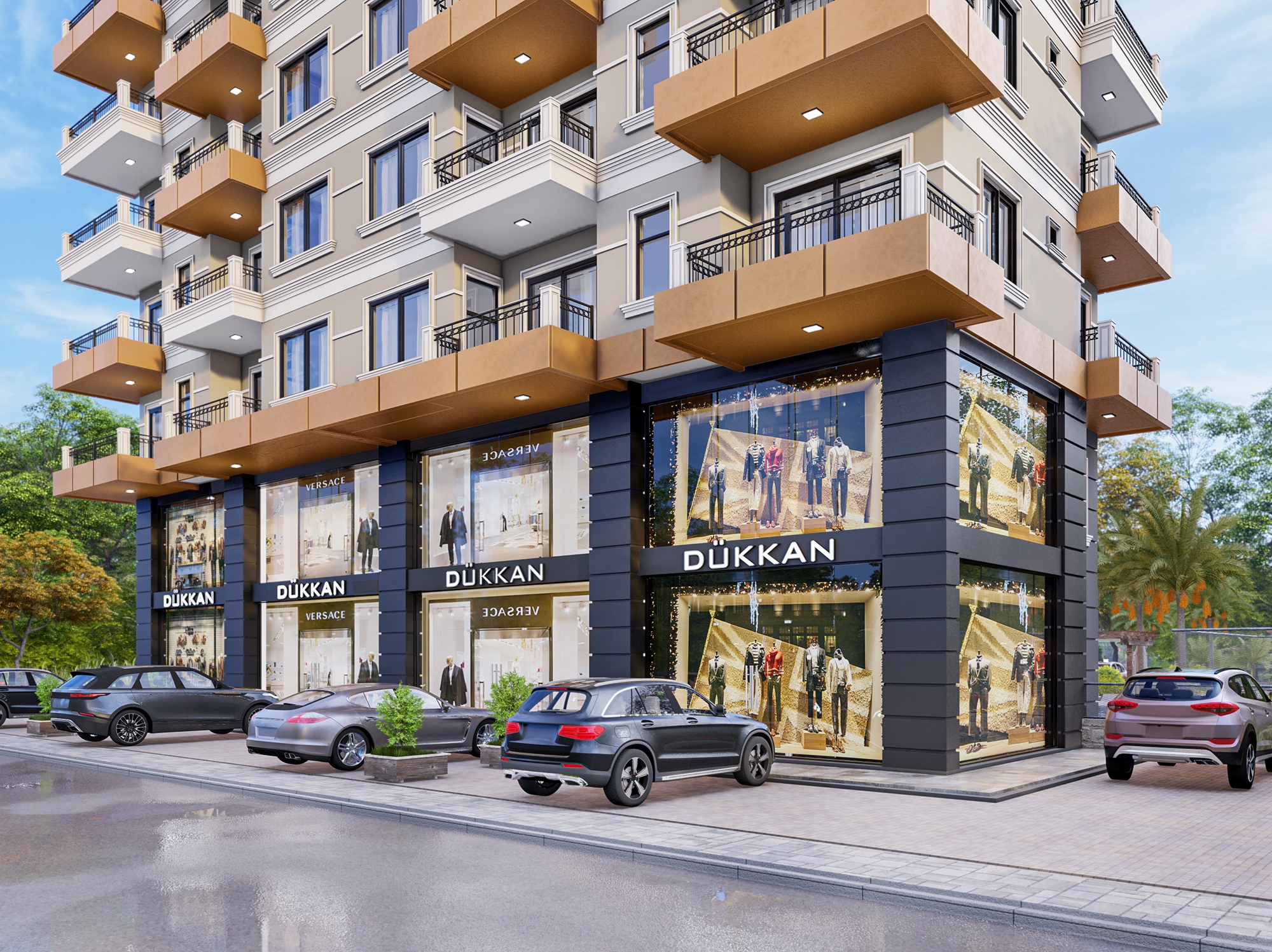 Luxury 1+1 Apartment with Mountain View, Alanya - Demirtas