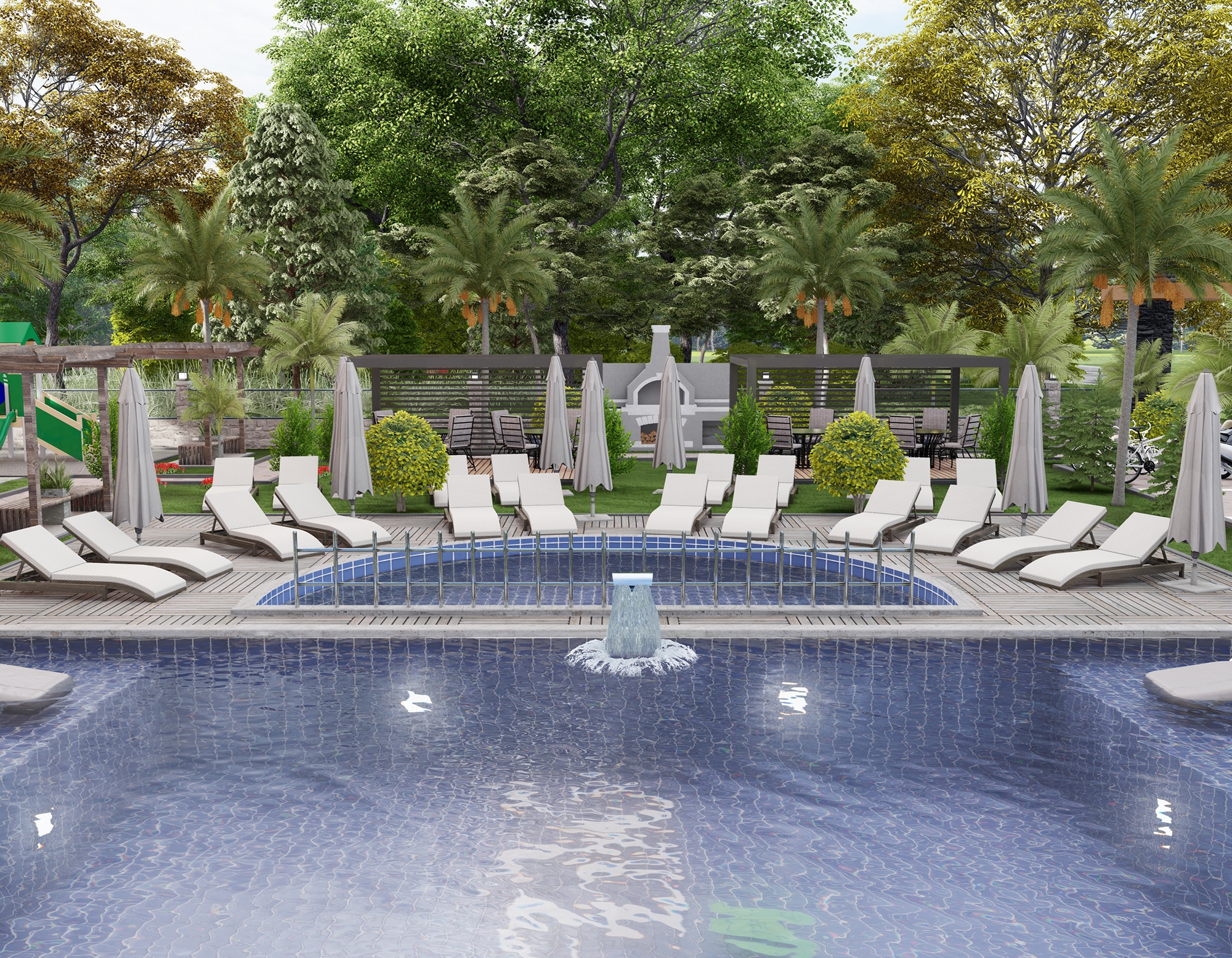 Luxury 1+1 Apartment with Mountain View, Alanya - Demirtas