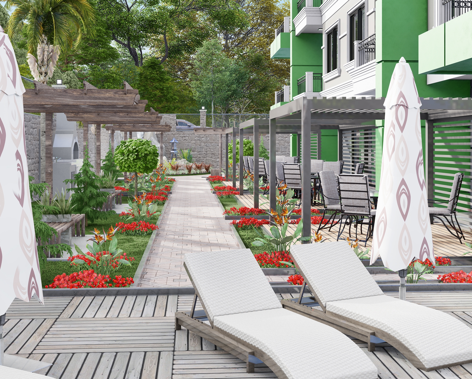 Luxury 1+1 Apartment with Mountain View, Alanya - Demirtas