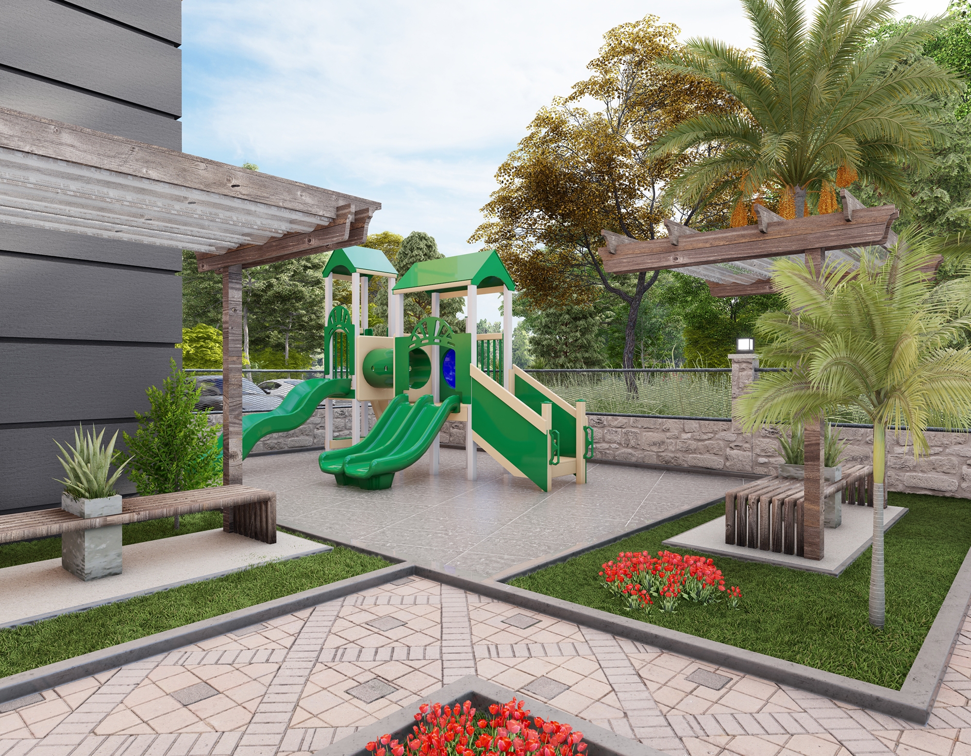 Luxury 1+1 Apartment with Mountain View, Alanya - Demirtas